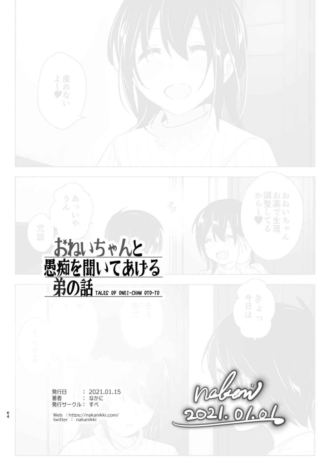 Page 63 Chapter 2 Onei-chan to Guchi o Kiite Ageru Otouto no Hanashi - Tales of Onei-chan Oto-to