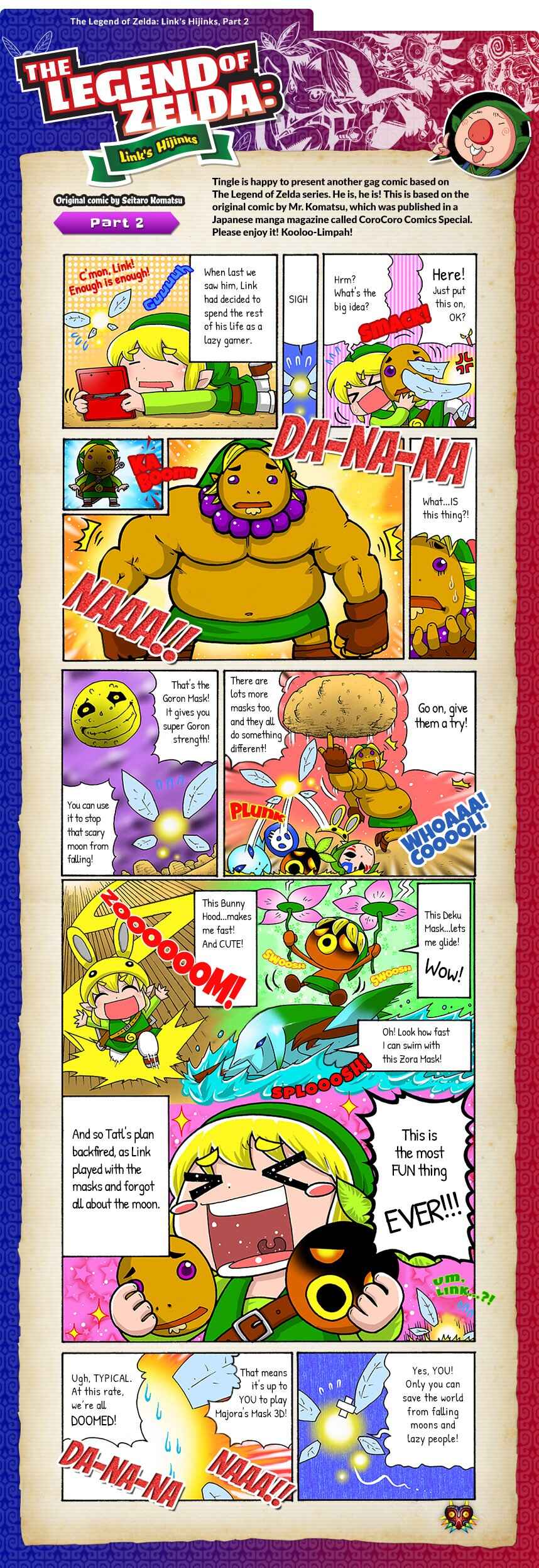 Page 1 Chapter 1.6 The Legend of Zelda: Links Hijinks