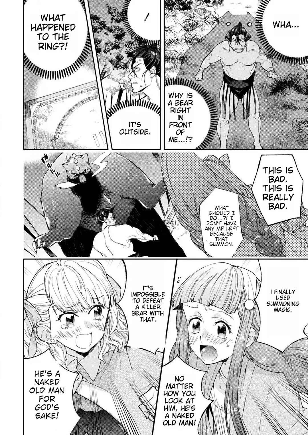 Page 11 Chapter 1 Isekai Chanko was summoned right in front of Yokozuna.