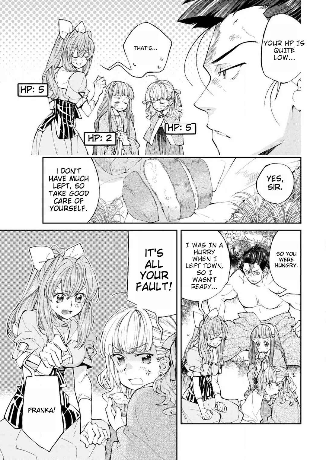 Page 28 Chapter 1 Isekai Chanko was summoned right in front of Yokozuna.