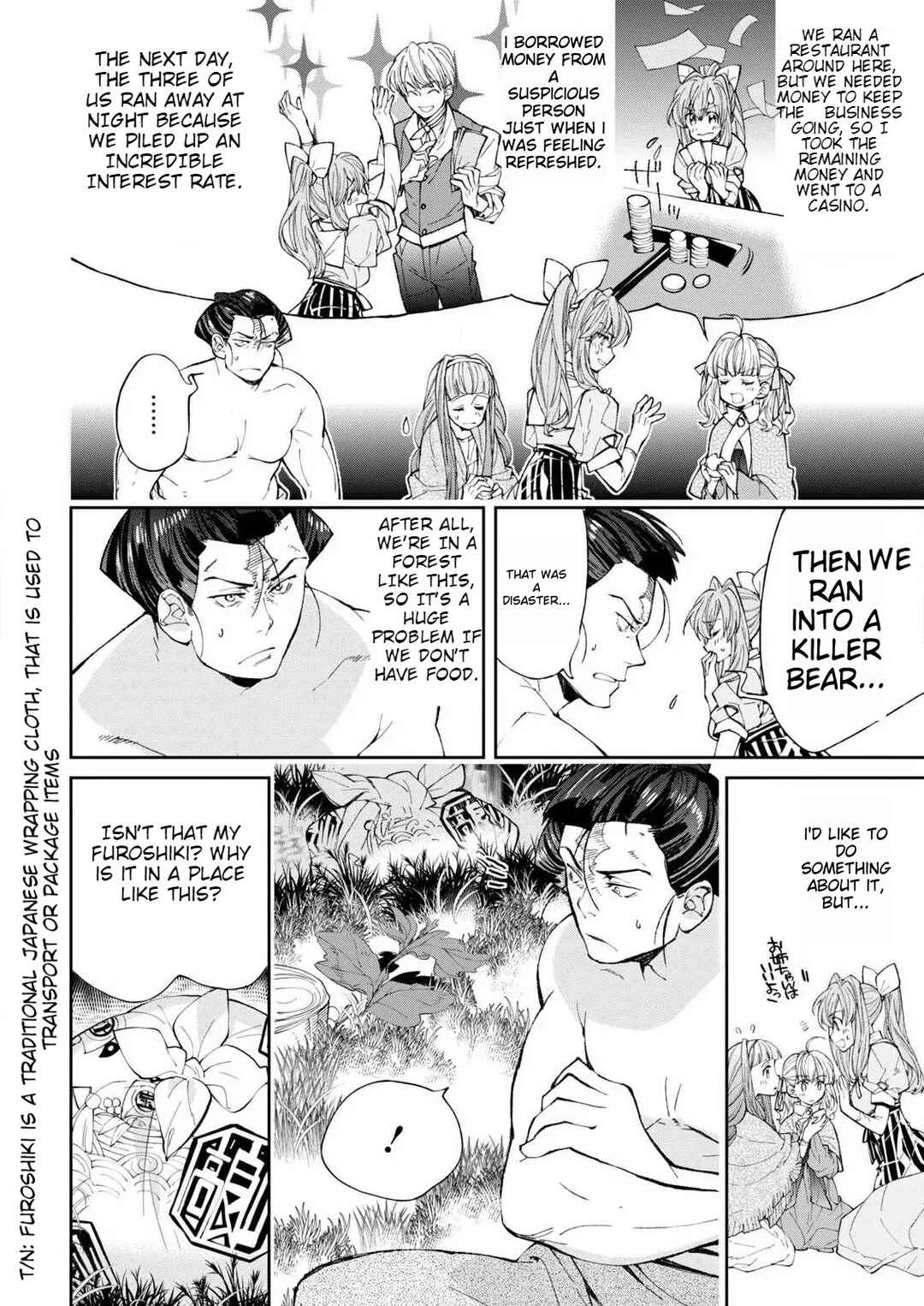 Page 29 Chapter 1 Isekai Chanko was summoned right in front of Yokozuna.