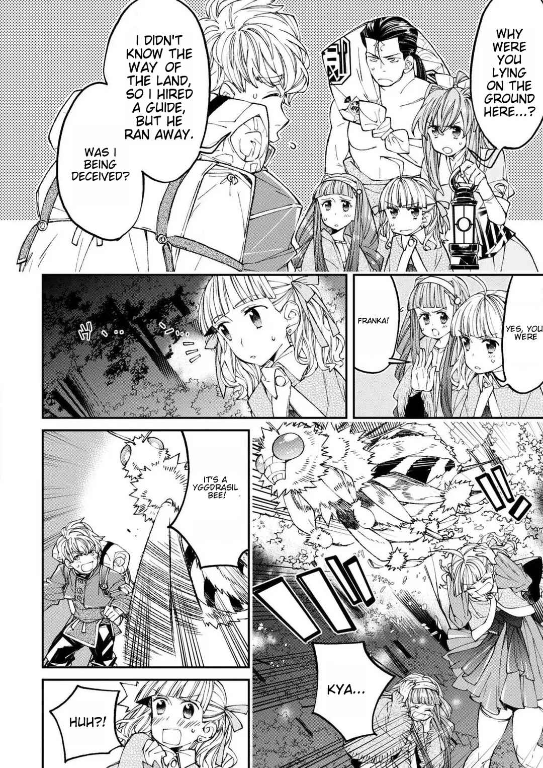 Page 13 Chapter 2 Isekai Chanko was summoned right in front of Yokozuna.