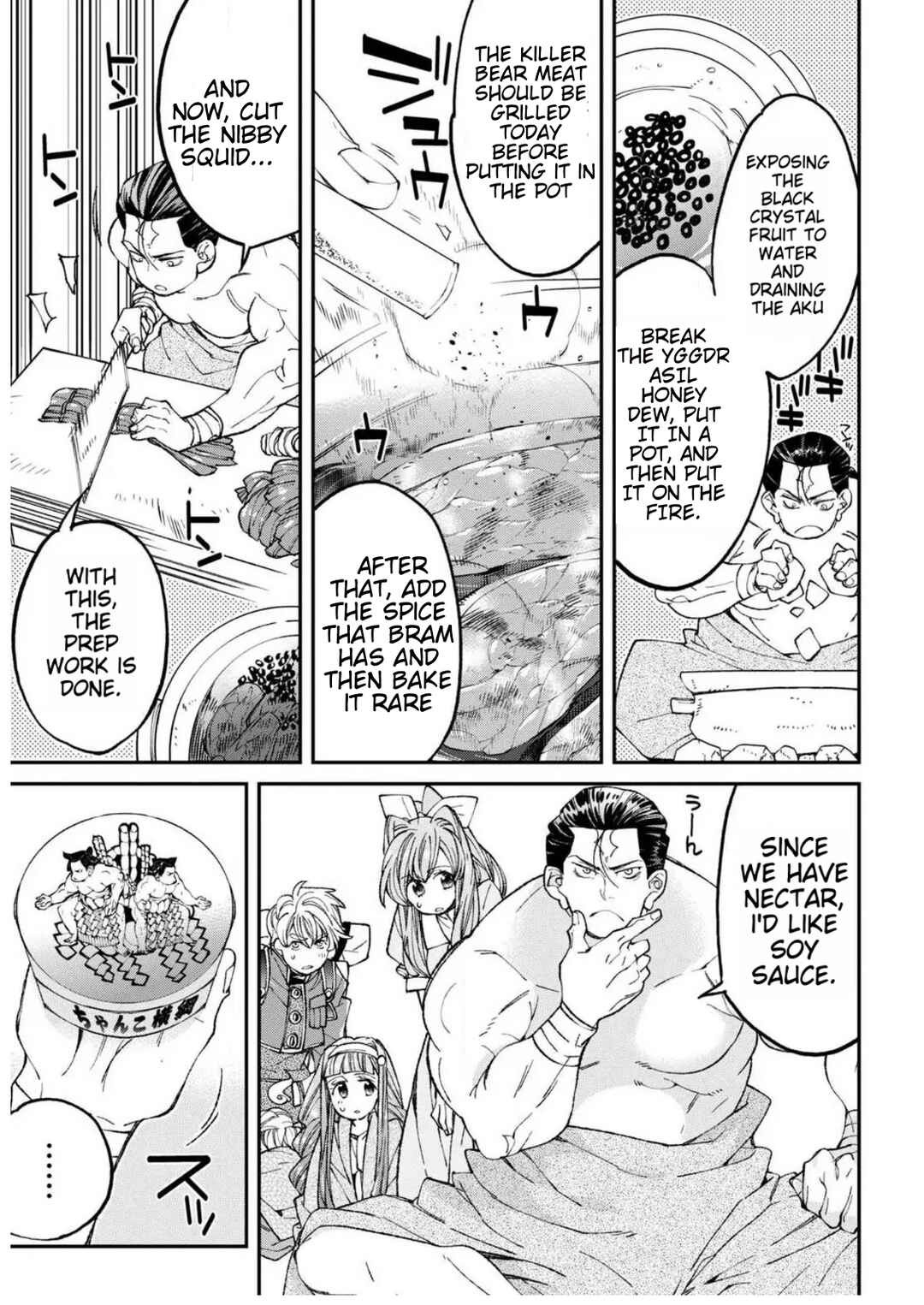 Page 30 Chapter 2 Isekai Chanko was summoned right in front of Yokozuna.