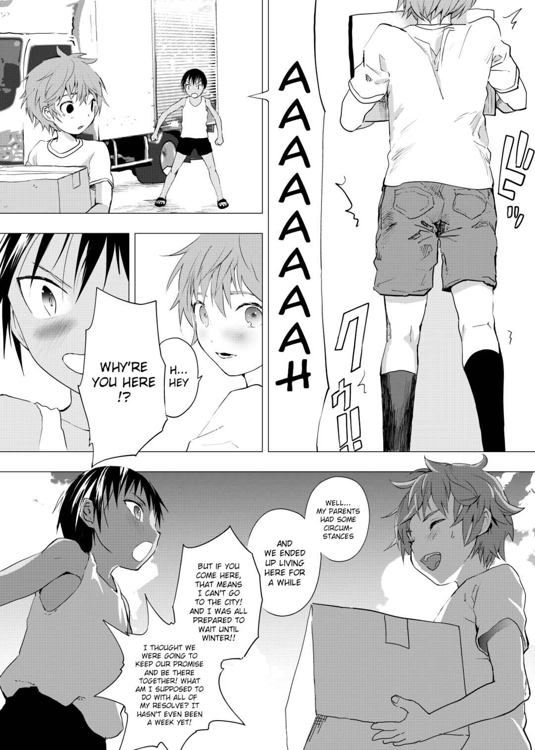 Page 7 Chapter 2 Inaka no Uke Shounen to Tokai no Seme Shounen no Ero Manga