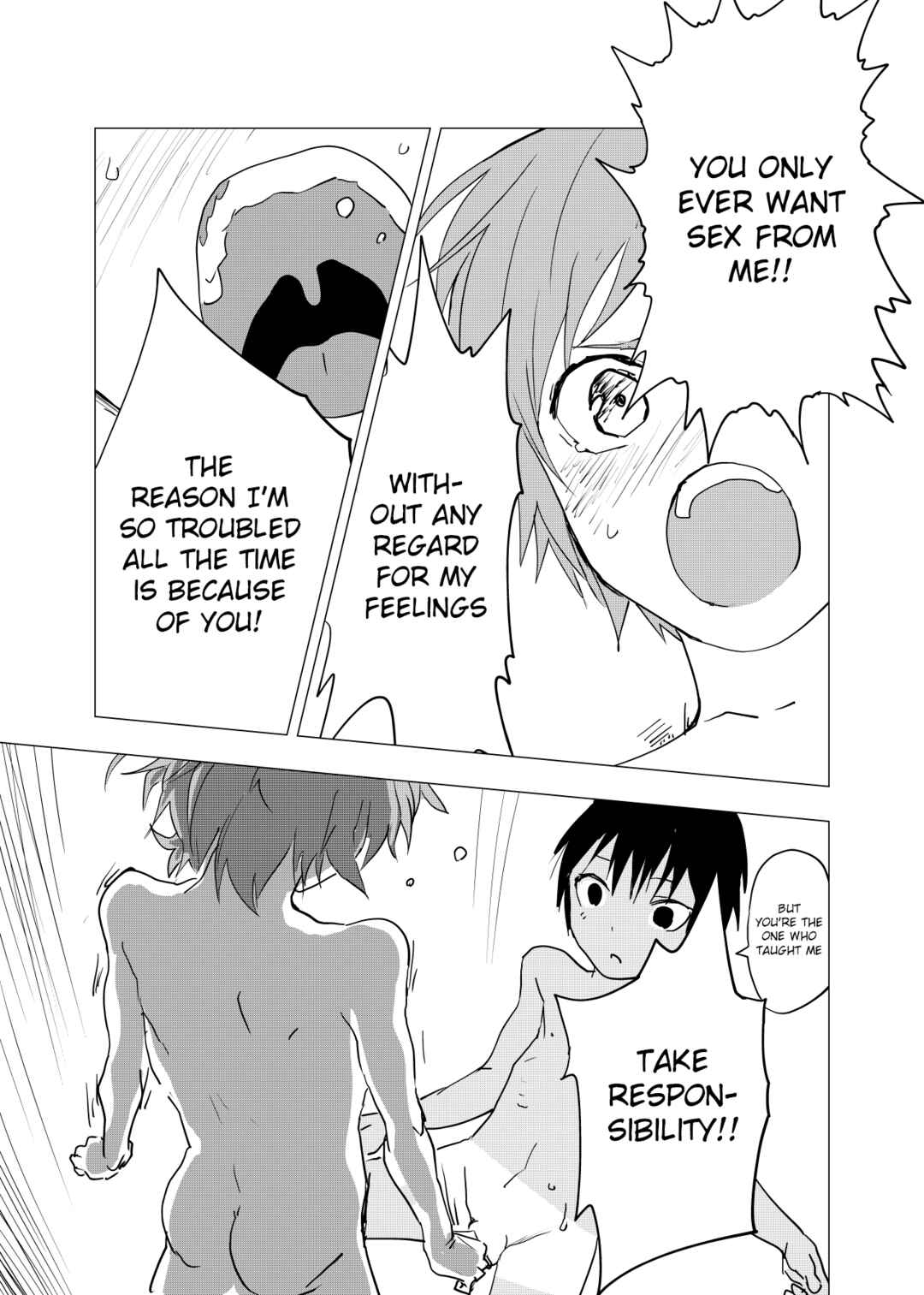 Page 21 Chapter 6 Inaka no Uke Shounen to Tokai no Seme Shounen no Ero Manga