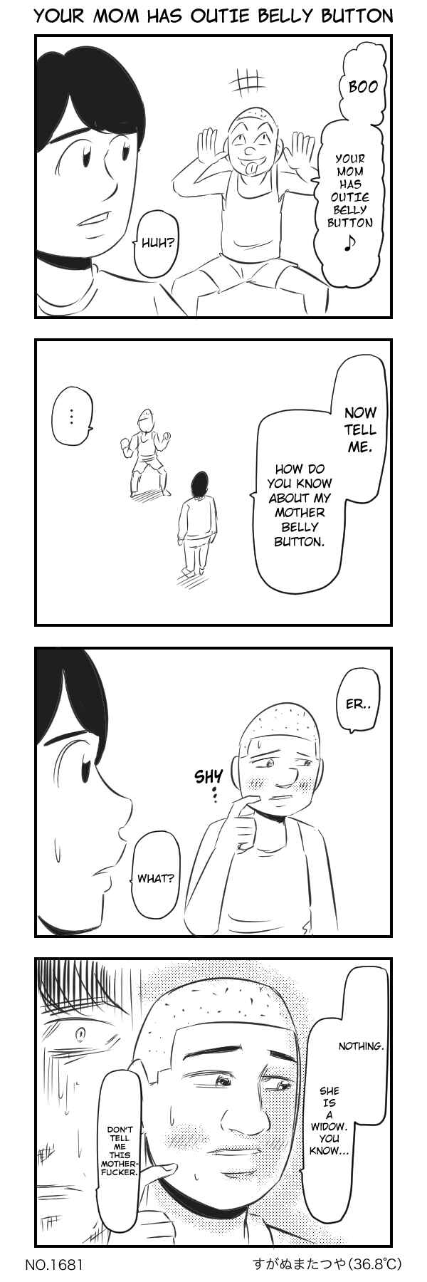 Page 1 Chapter Unknown_6d31 Your Mom has outie belly button