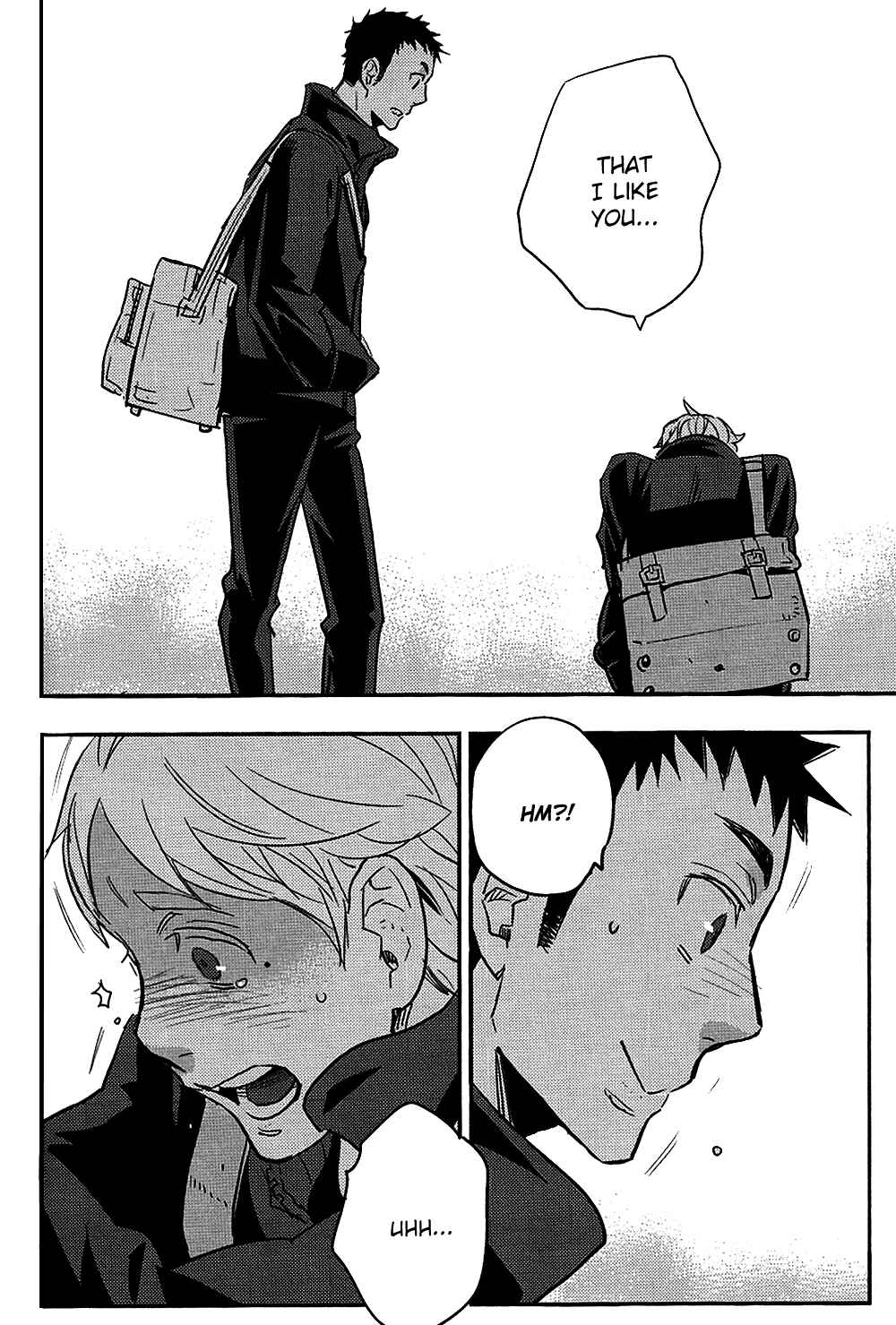 Page 14 Chapter Unknown_f767 Haikyu!! - Hey You! What Can I Do? (Doujinshi)