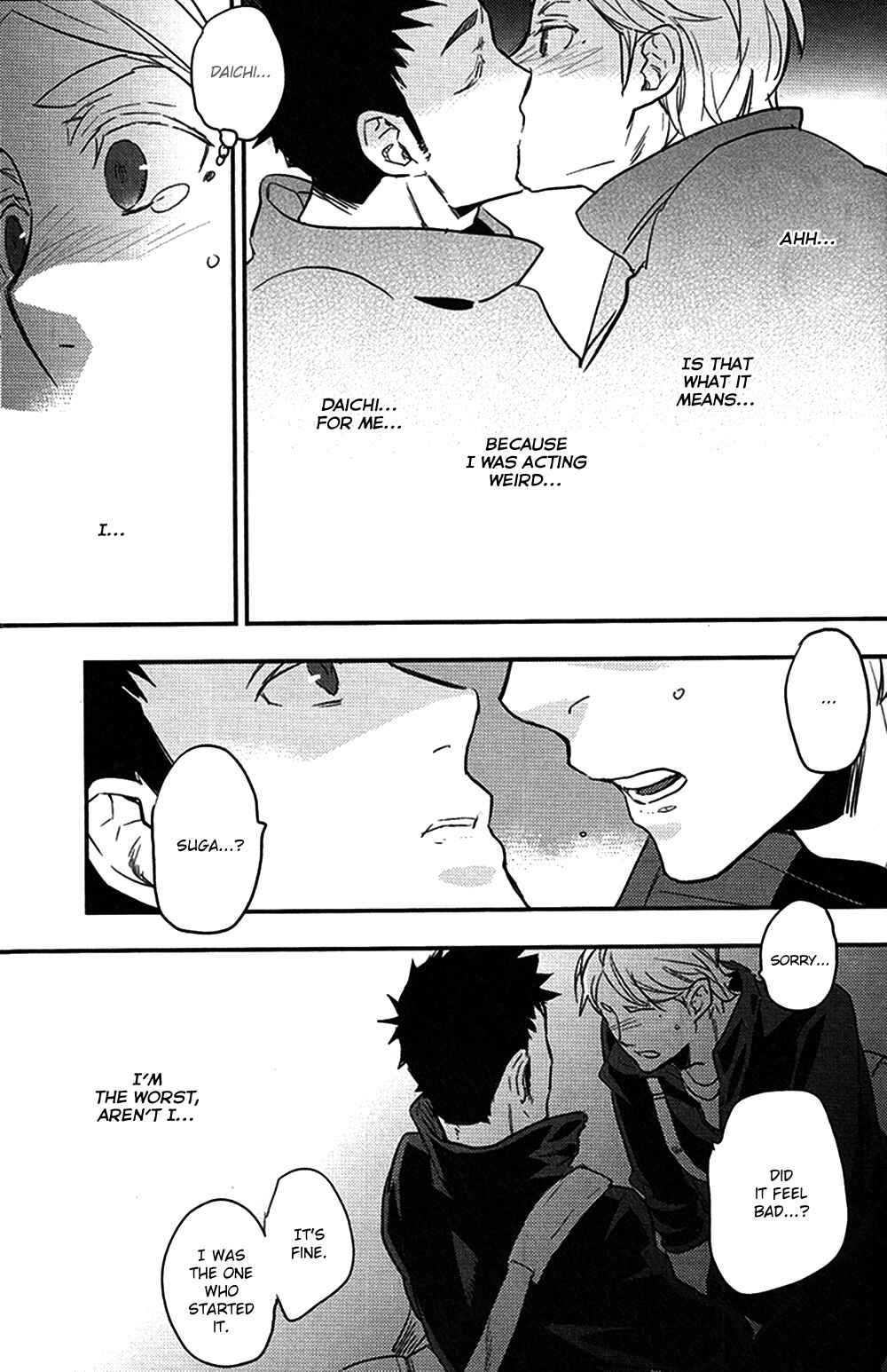 Page 25 Chapter Unknown_f767 Haikyu!! - Hey You! What Can I Do? (Doujinshi)