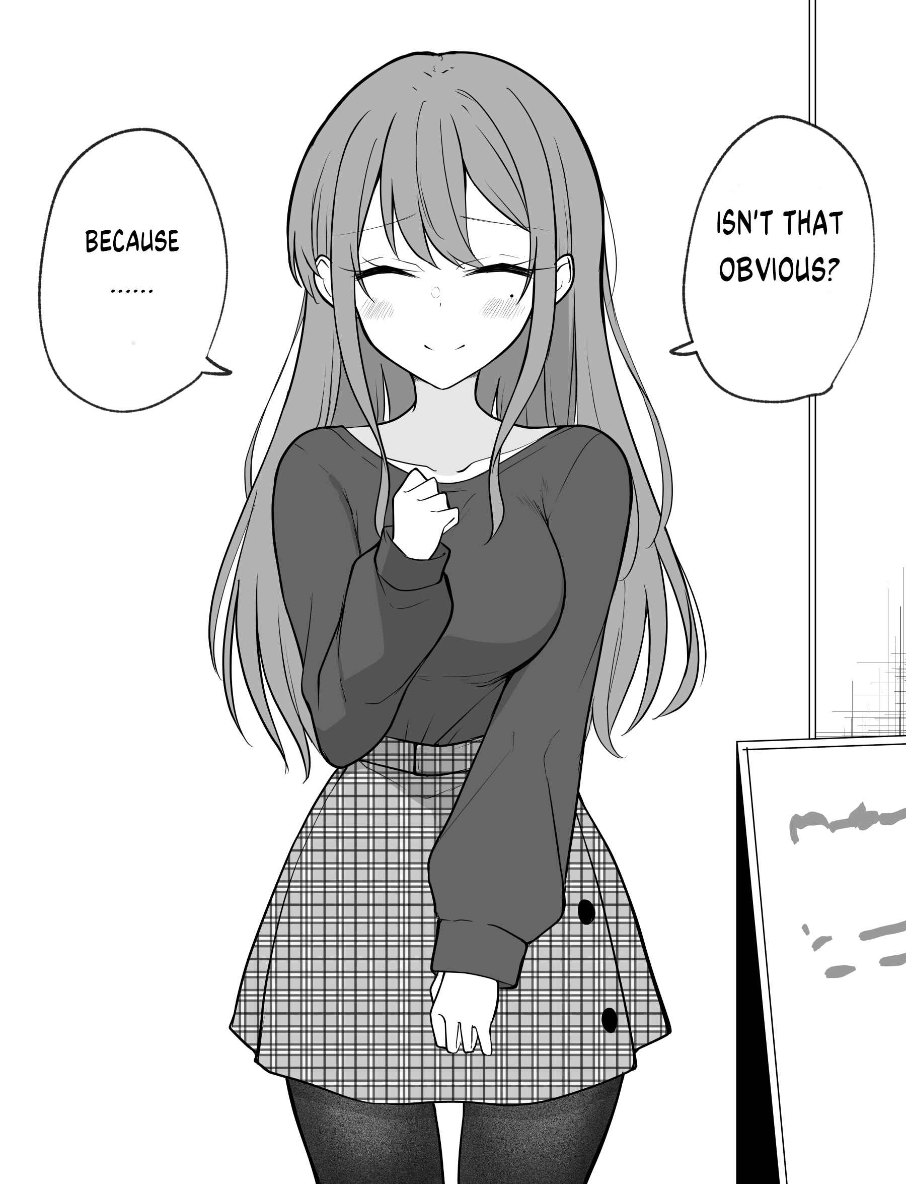 Page 2 Chapter 1 A Girl Who Seems Like a Yandere but Isnt Actually Yandere, but Is a Little Bit Yandere