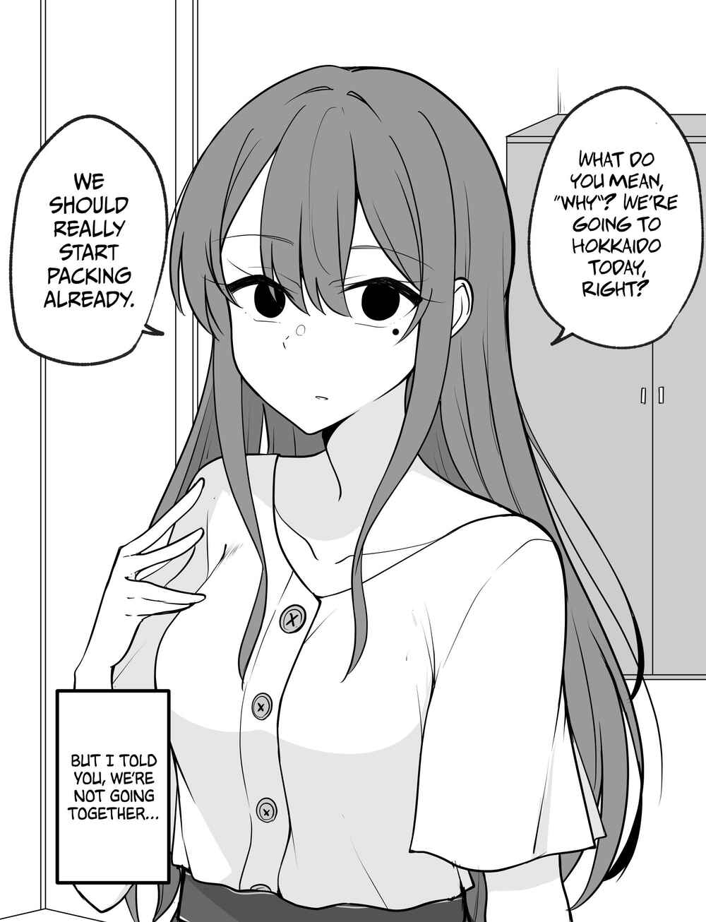 Page 2 Chapter 7 A Girl Who Seems Like a Yandere but Isnt Actually Yandere, but Is a Little Bit Yandere