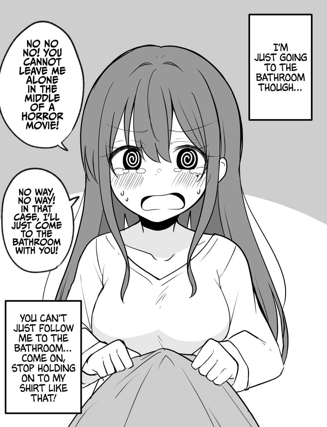 Page 4 Chapter 9 A Girl Who Seems Like a Yandere but Isnt Actually Yandere, but Is a Little Bit Yandere