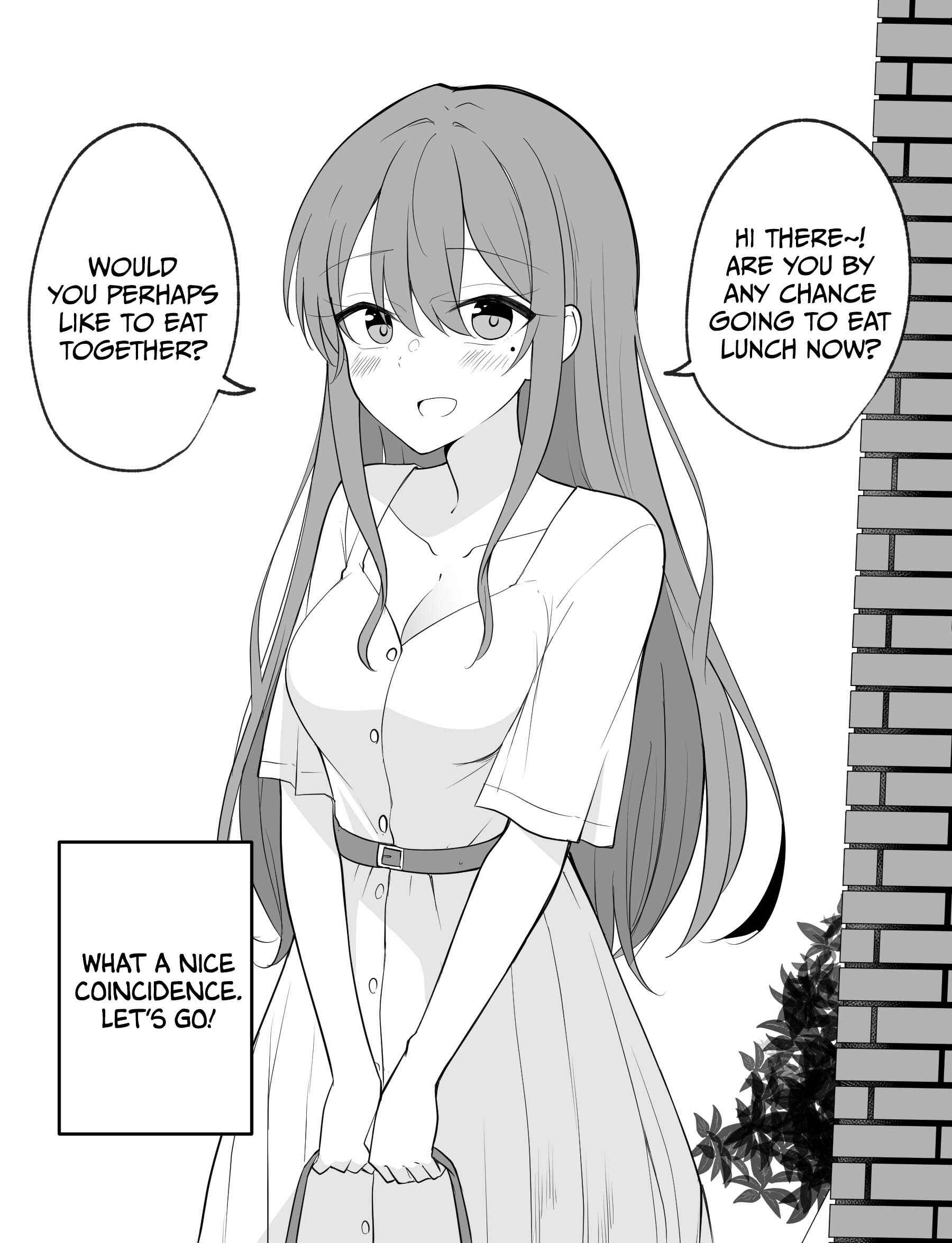 Page 1 Chapter 4 A Girl Who Seems Like a Yandere but Isnt Actually Yandere, but Is a Little Bit Yandere
