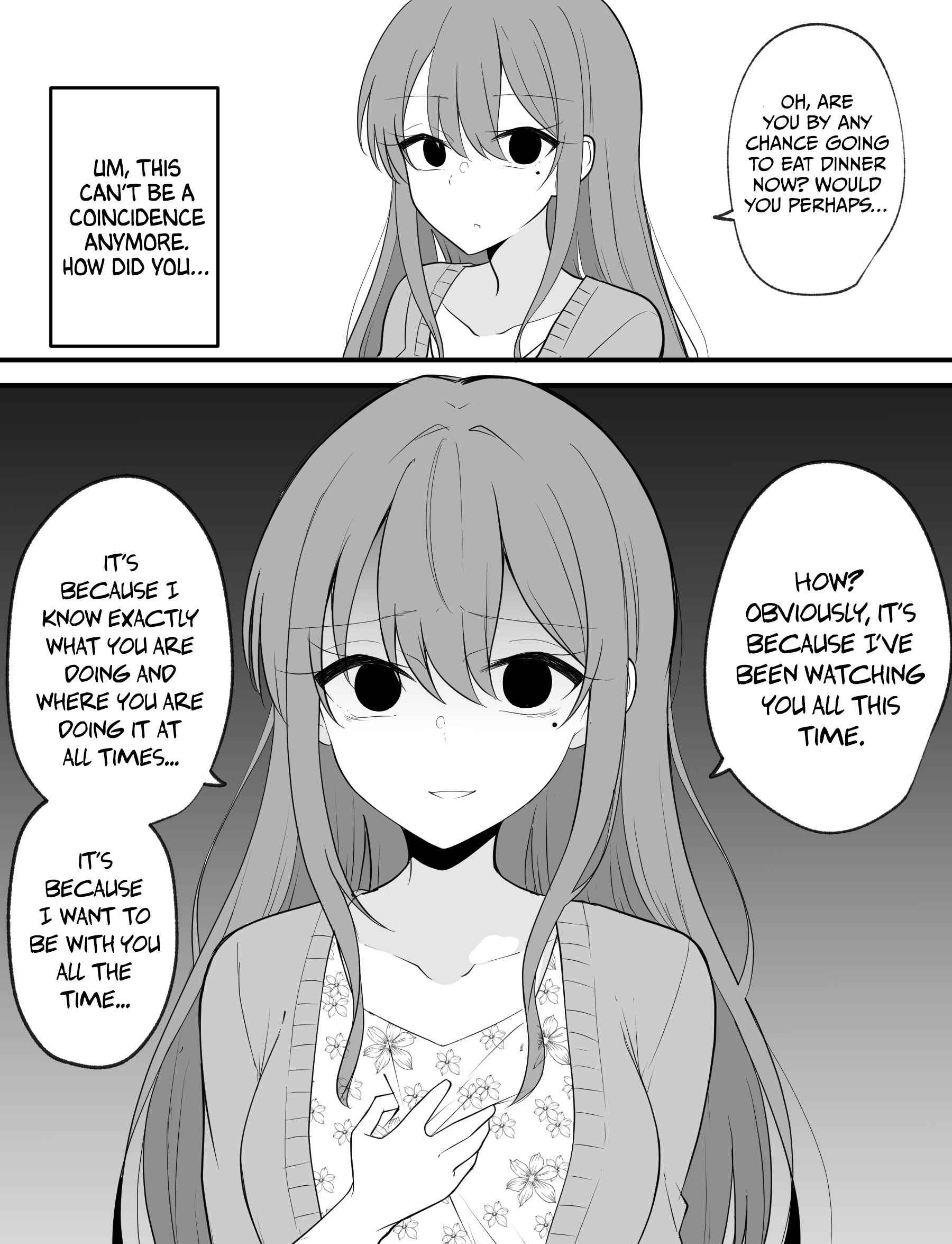 Page 3 Chapter 4 A Girl Who Seems Like a Yandere but Isnt Actually Yandere, but Is a Little Bit Yandere
