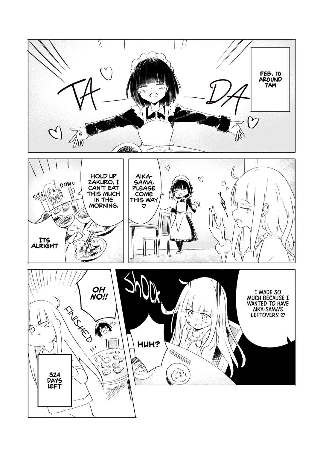 Page 1 Chapter 41 1-Nen Inai ni Ojousama o Kouryaku Suru Maid no Ohanashi