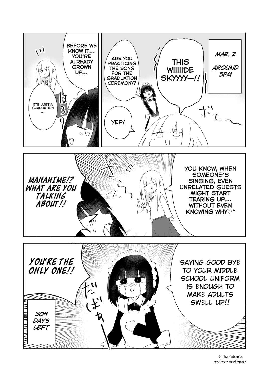 Page 1 Chapter 61 1-Nen Inai ni Ojousama o Kouryaku Suru Maid no Ohanashi