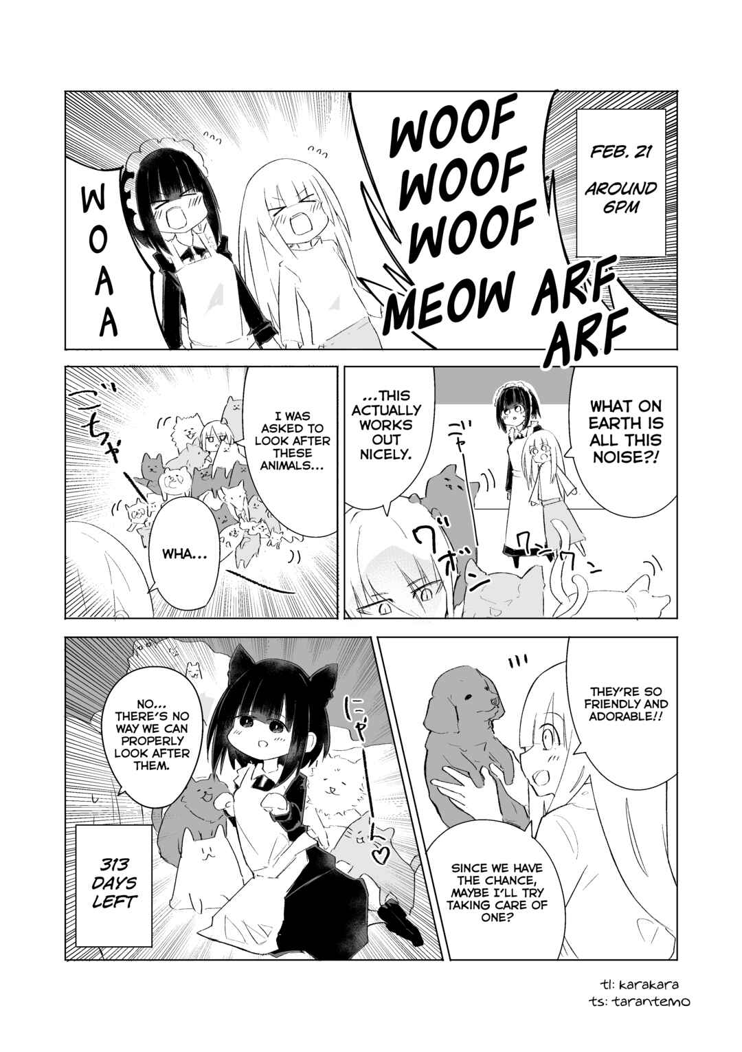 Page 1 Chapter 52 1-Nen Inai ni Ojousama o Kouryaku Suru Maid no Ohanashi