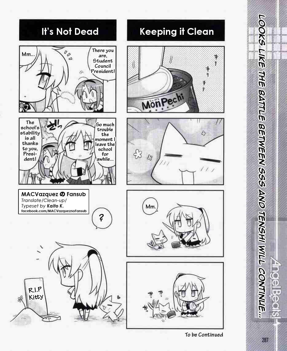 Page 8 Chapter 3 Angel Beats! the 4-Koma - Bokura no Sensen Koushinkyoku