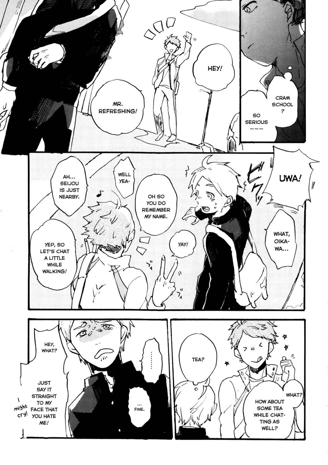 Page 14 Chapter Unknown_543e Haikyu!! - Guuzen ni mo Oikawa o Koroshite Shimatta Oretachi wa (Doujinshi)