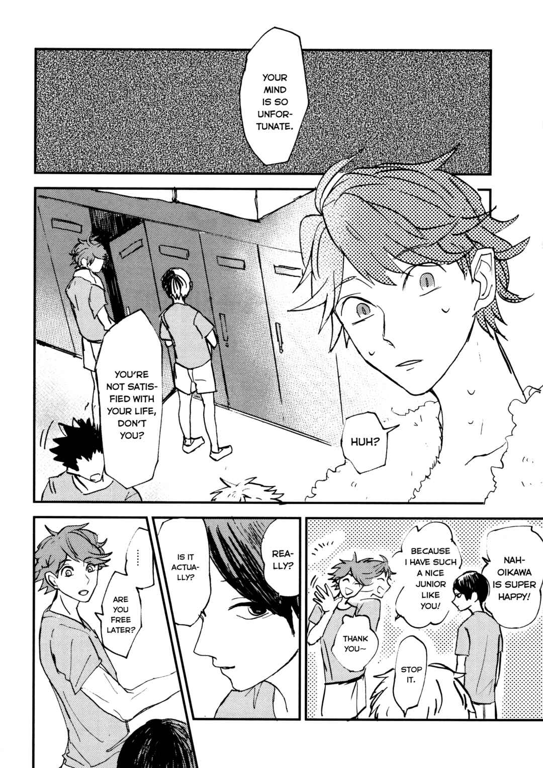 Page 21 Chapter Unknown_543e Haikyu!! - Guuzen ni mo Oikawa o Koroshite Shimatta Oretachi wa (Doujinshi)