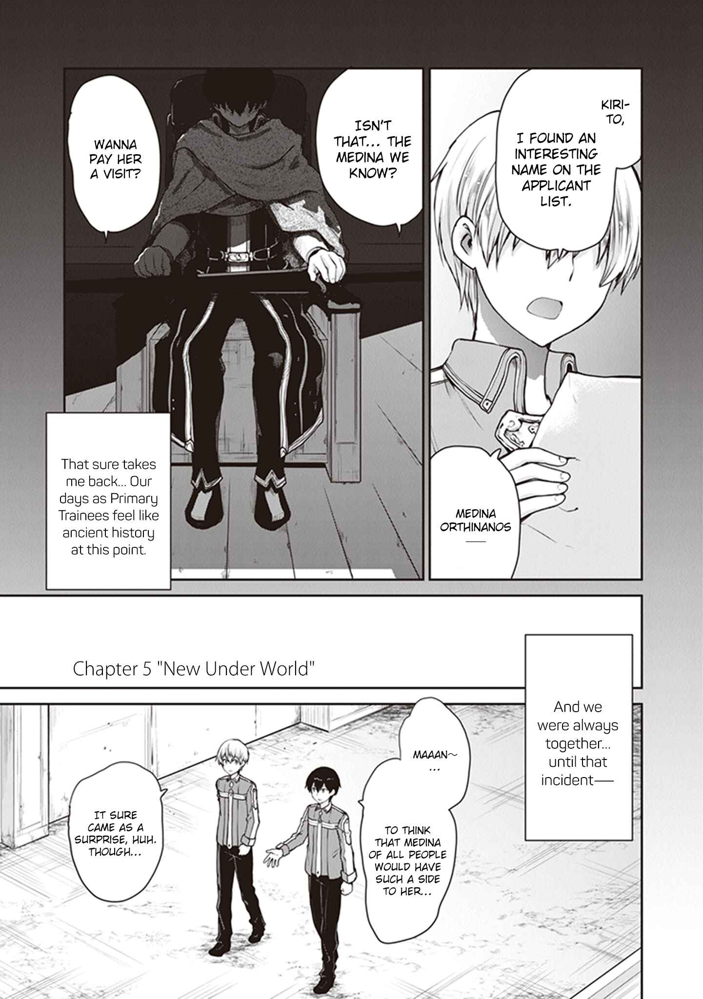 Page 1 Chapter 5 Sword Art Online - Lycoris