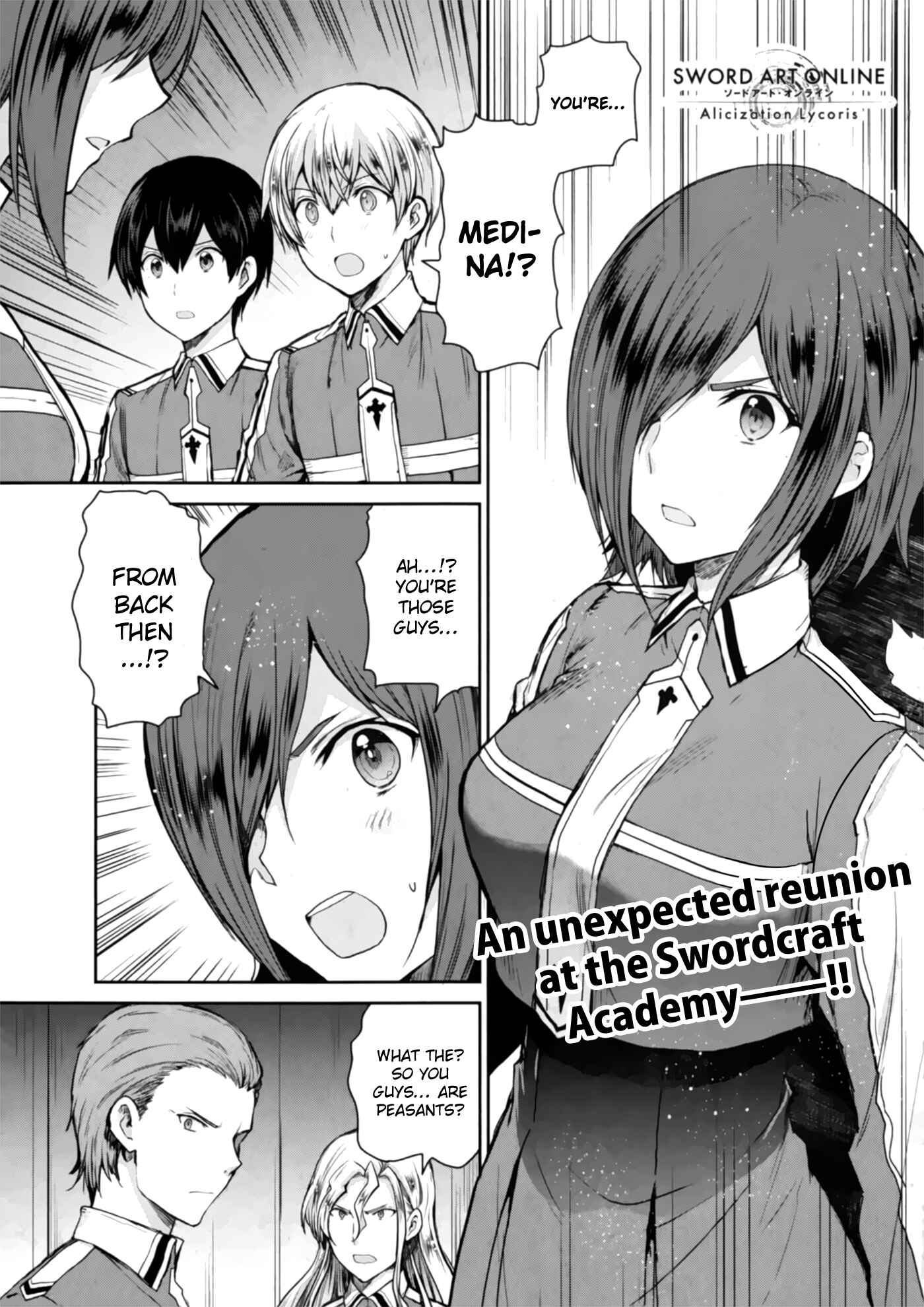 Page 1 Chapter 3 Sword Art Online - Lycoris
