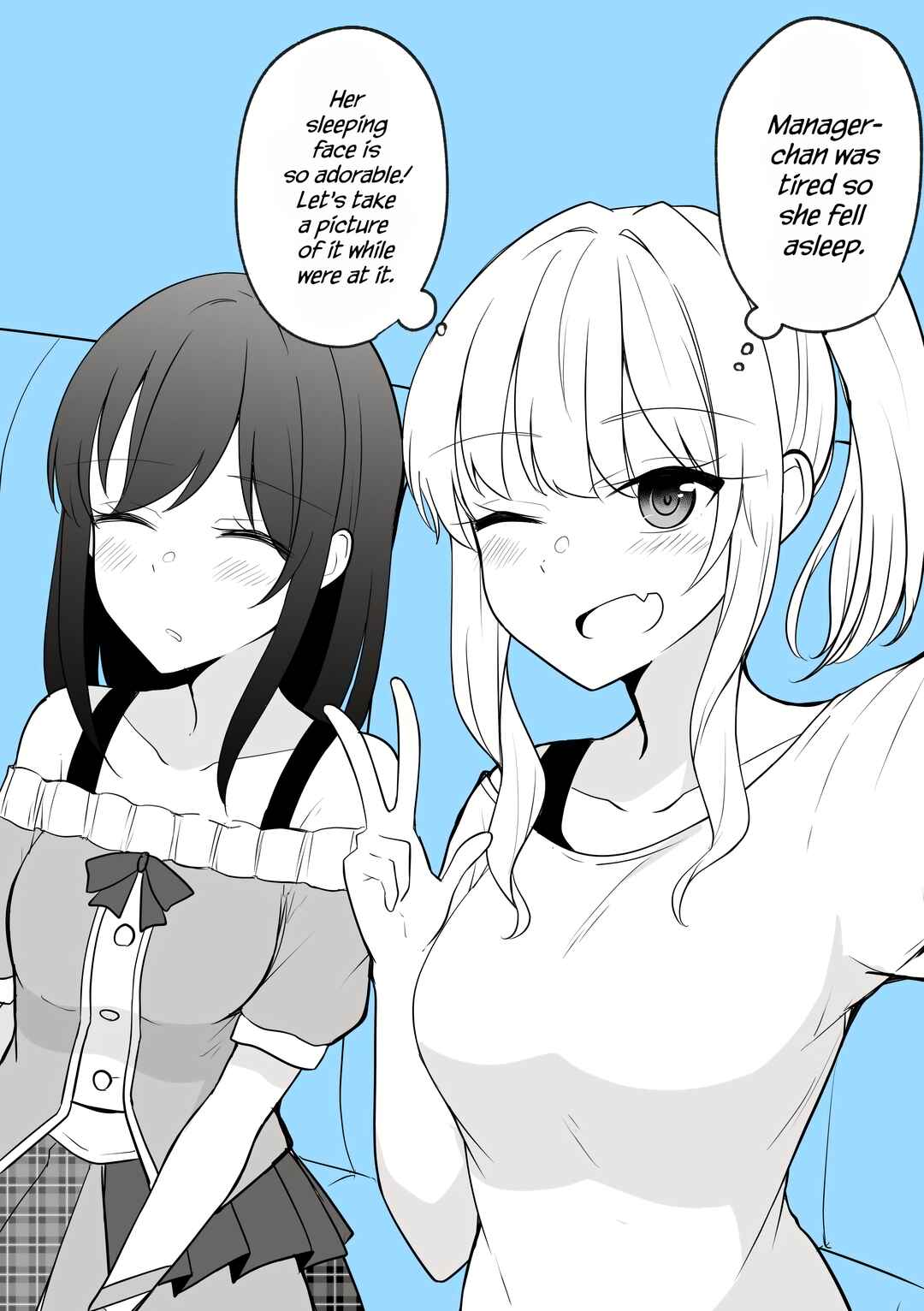 Page 2 Chapter Unknown_4bd6 Honban Chokuzen ni Kegashita Idol no Kawari ni Stage ni Tatsu Koto ni Natta Manager-san