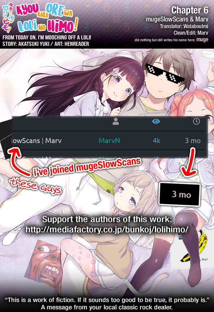 Page 26 Chapter 6 Kyou Kara Ore wa Loli no Himo!