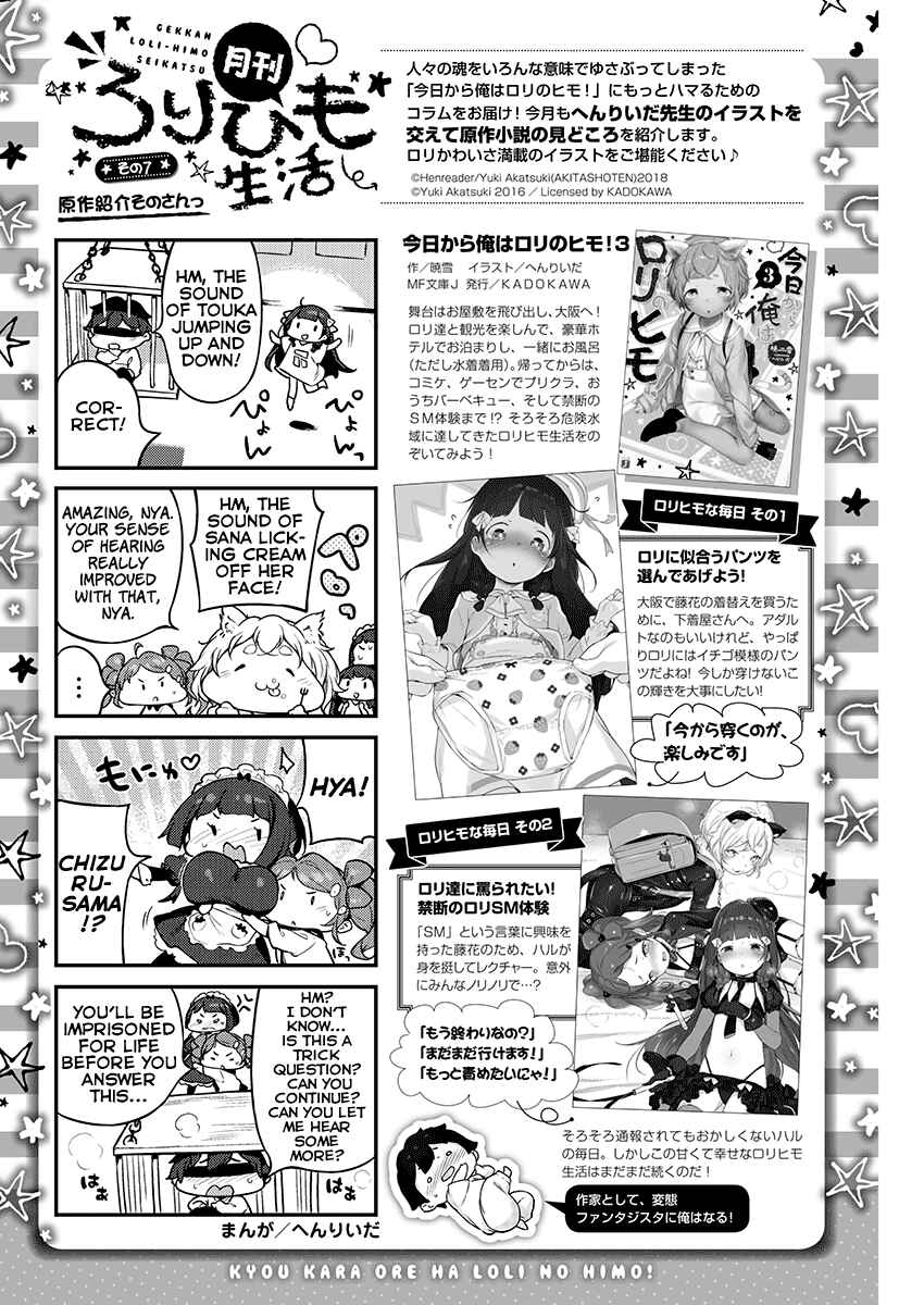 Page 25 Chapter 7 Kyou Kara Ore wa Loli no Himo!