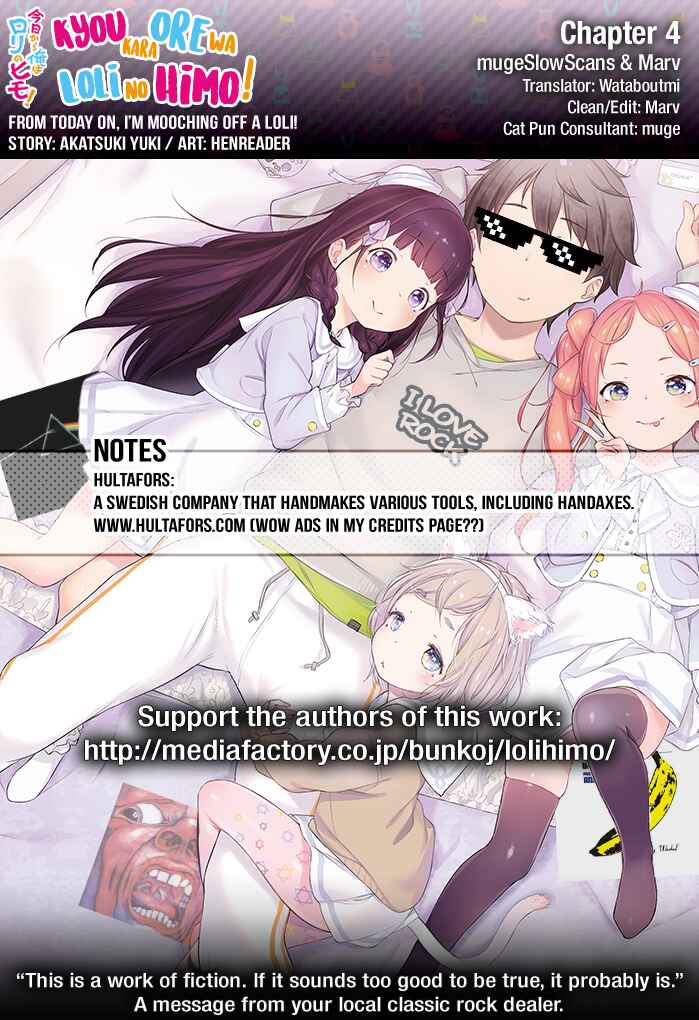 Page 25 Chapter 4 Kyou Kara Ore wa Loli no Himo!