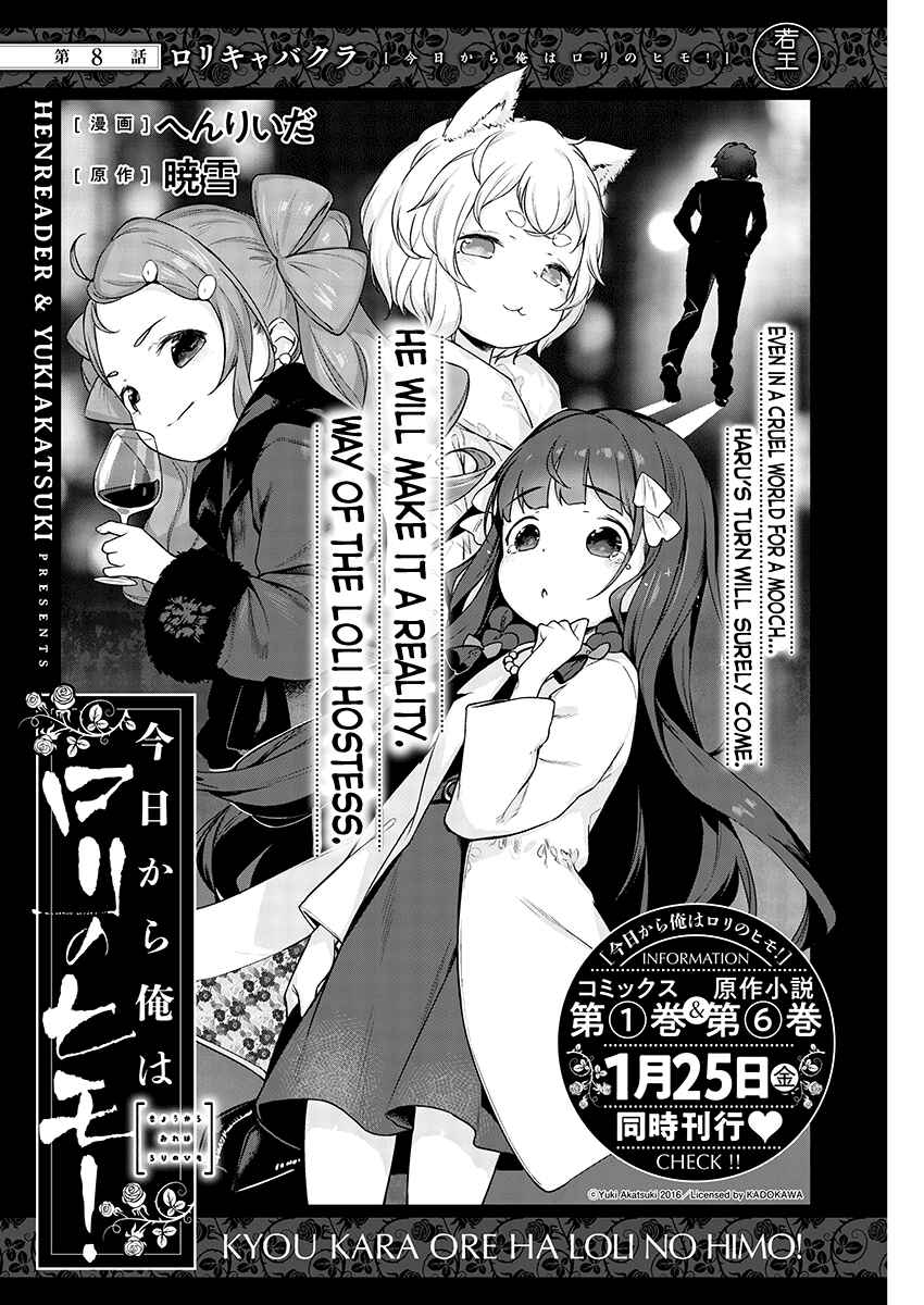 Page 3 Chapter 8 Kyou Kara Ore wa Loli no Himo!
