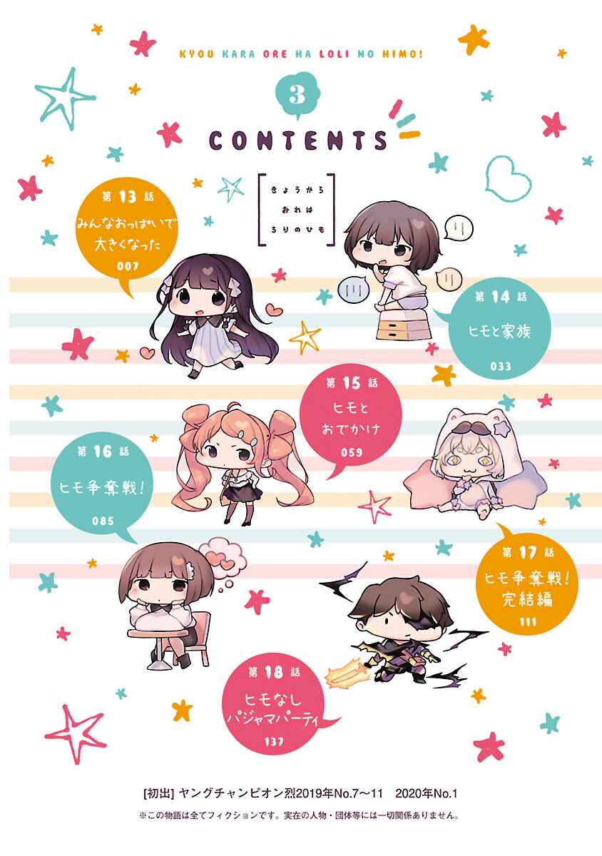 Page 3 Chapter 18.5 Kyou Kara Ore wa Loli no Himo!