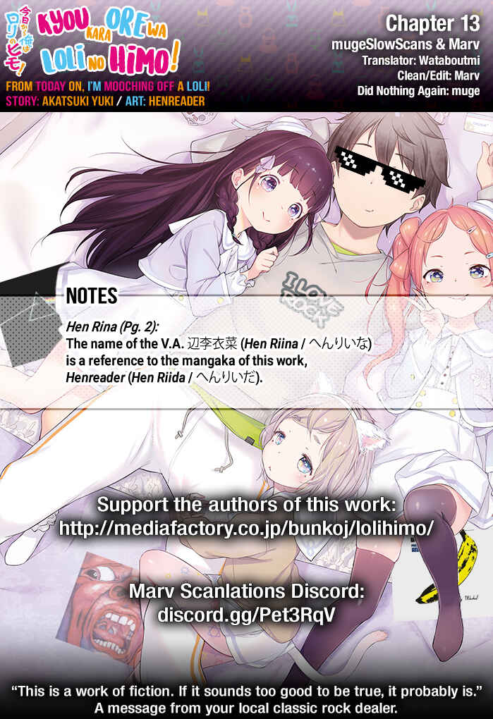 Page 27 Chapter 13 Kyou Kara Ore wa Loli no Himo!