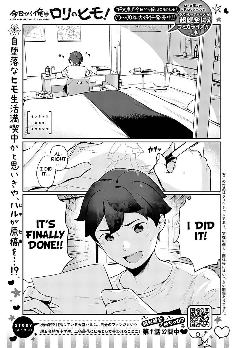 Page 1 Chapter 3 Kyou Kara Ore wa Loli no Himo!