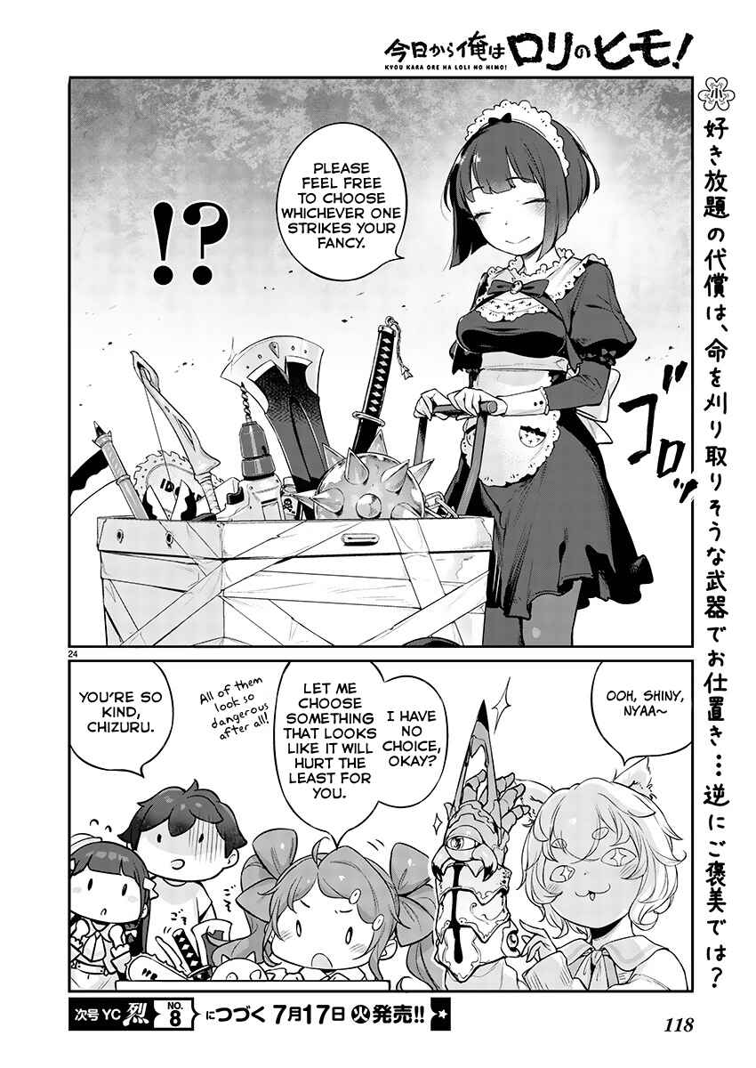 Page 24 Chapter 3 Kyou Kara Ore wa Loli no Himo!