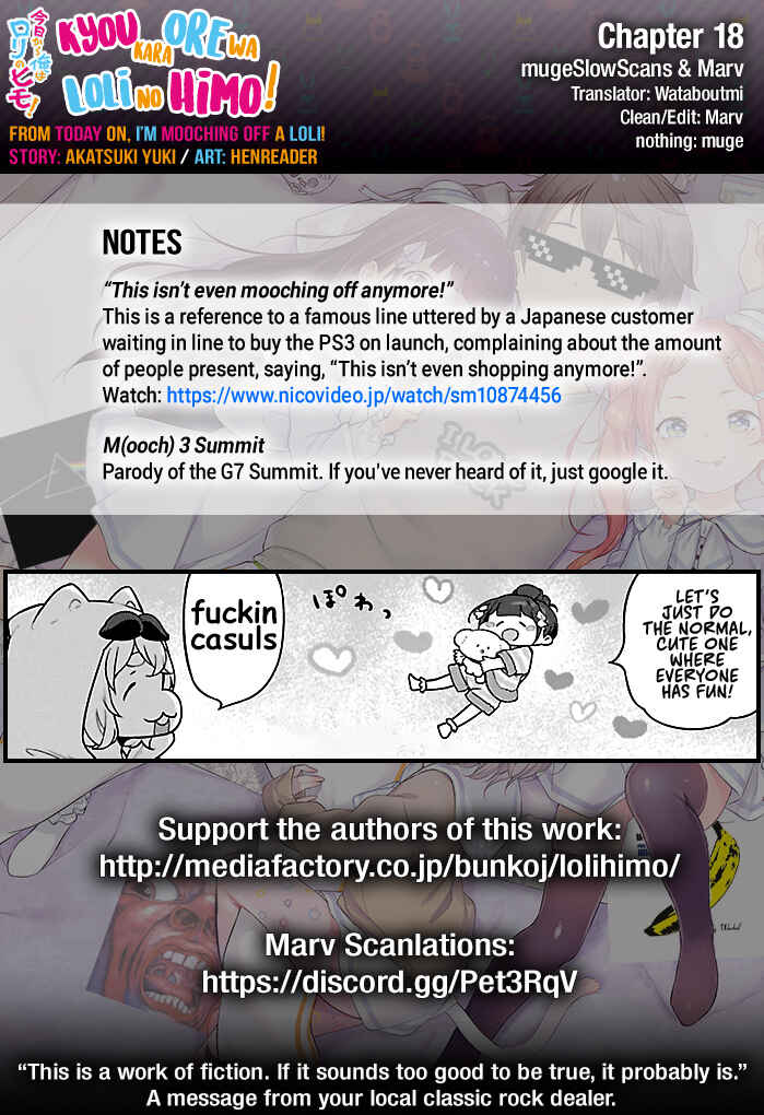 Page 26 Chapter 18 Kyou Kara Ore wa Loli no Himo!