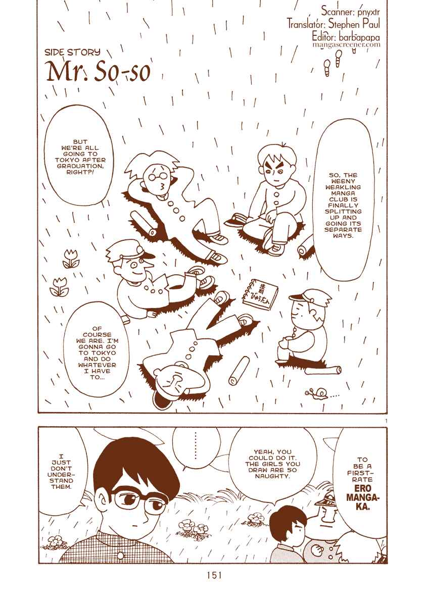 Page 1 Chapter 23.5 The Super Harsh Story of a Mangaka