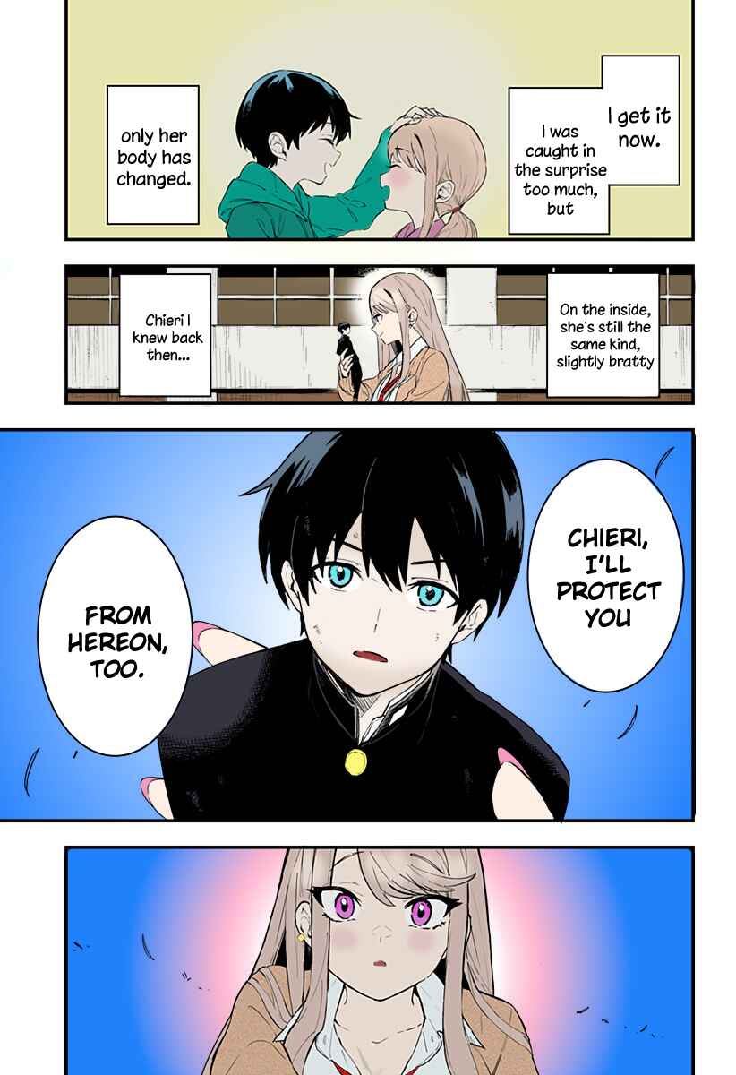 Page 19 Chapter 1 Chieri no Koi wa 8 Meter (Fan Colored)