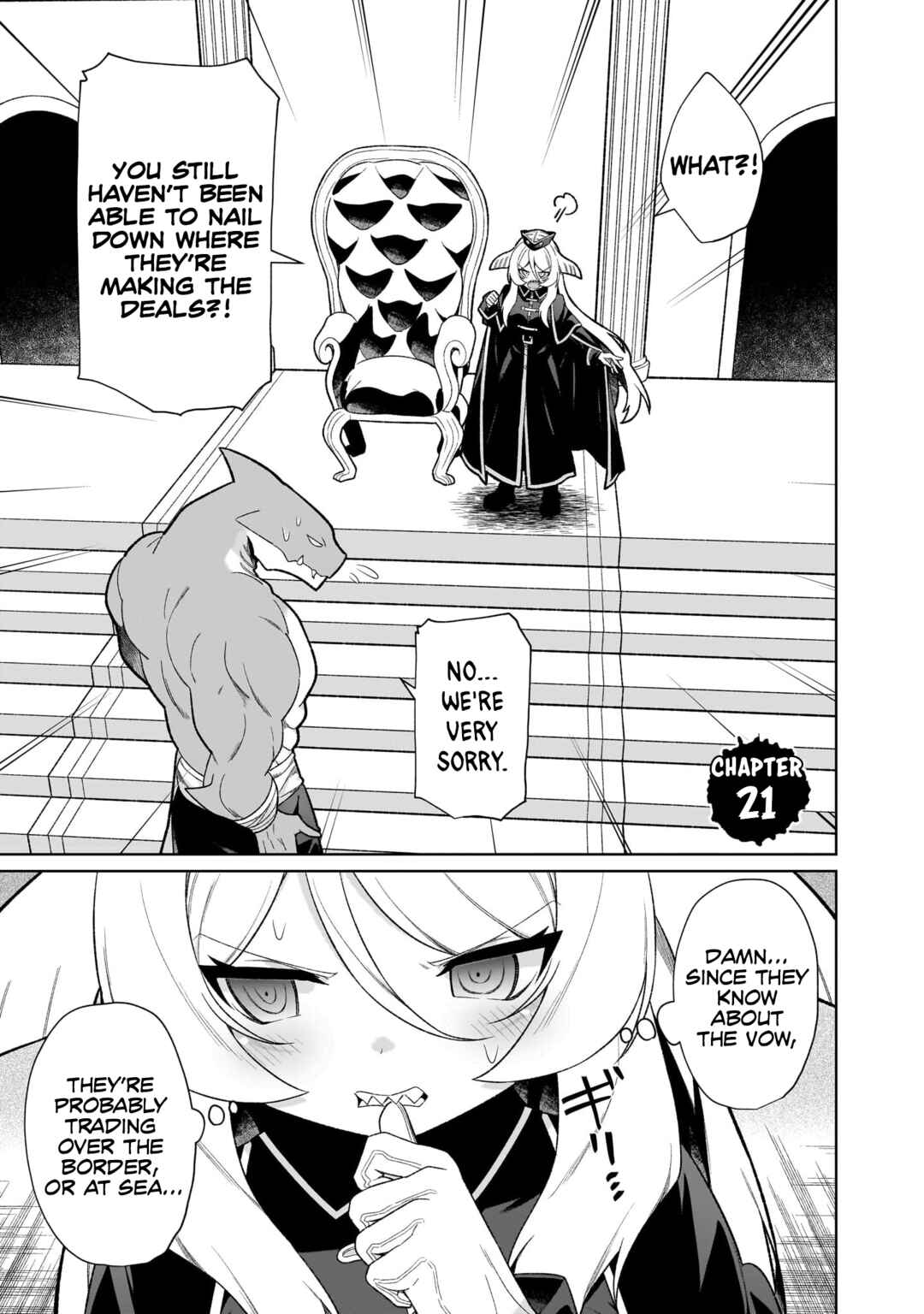 Page 1 Chapter 21 Isekai Drug ~Yakugaku Chishiki de Monster Musume-tachi wo Toriko ni shite Nariagaru~