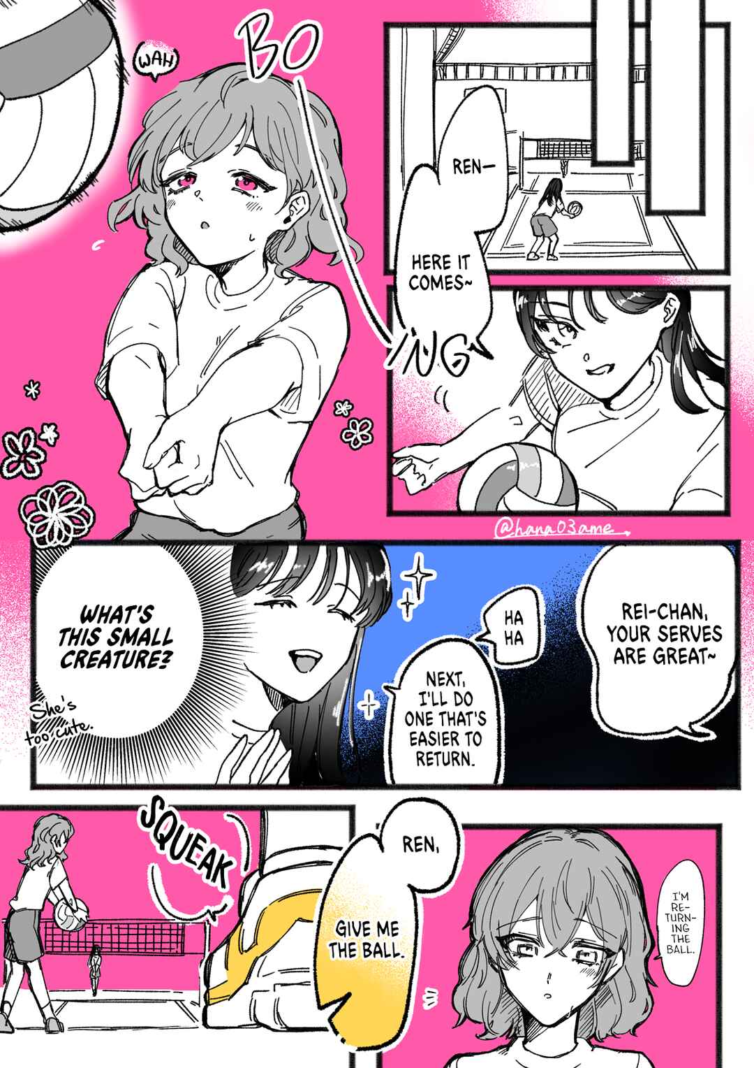 Page 1 Chapter 4 A Story About How She Grew Conscious of Her Childhood Friend