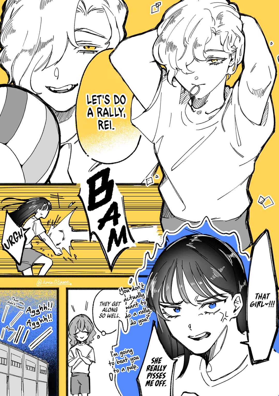 Page 2 Chapter 4 A Story About How She Grew Conscious of Her Childhood Friend