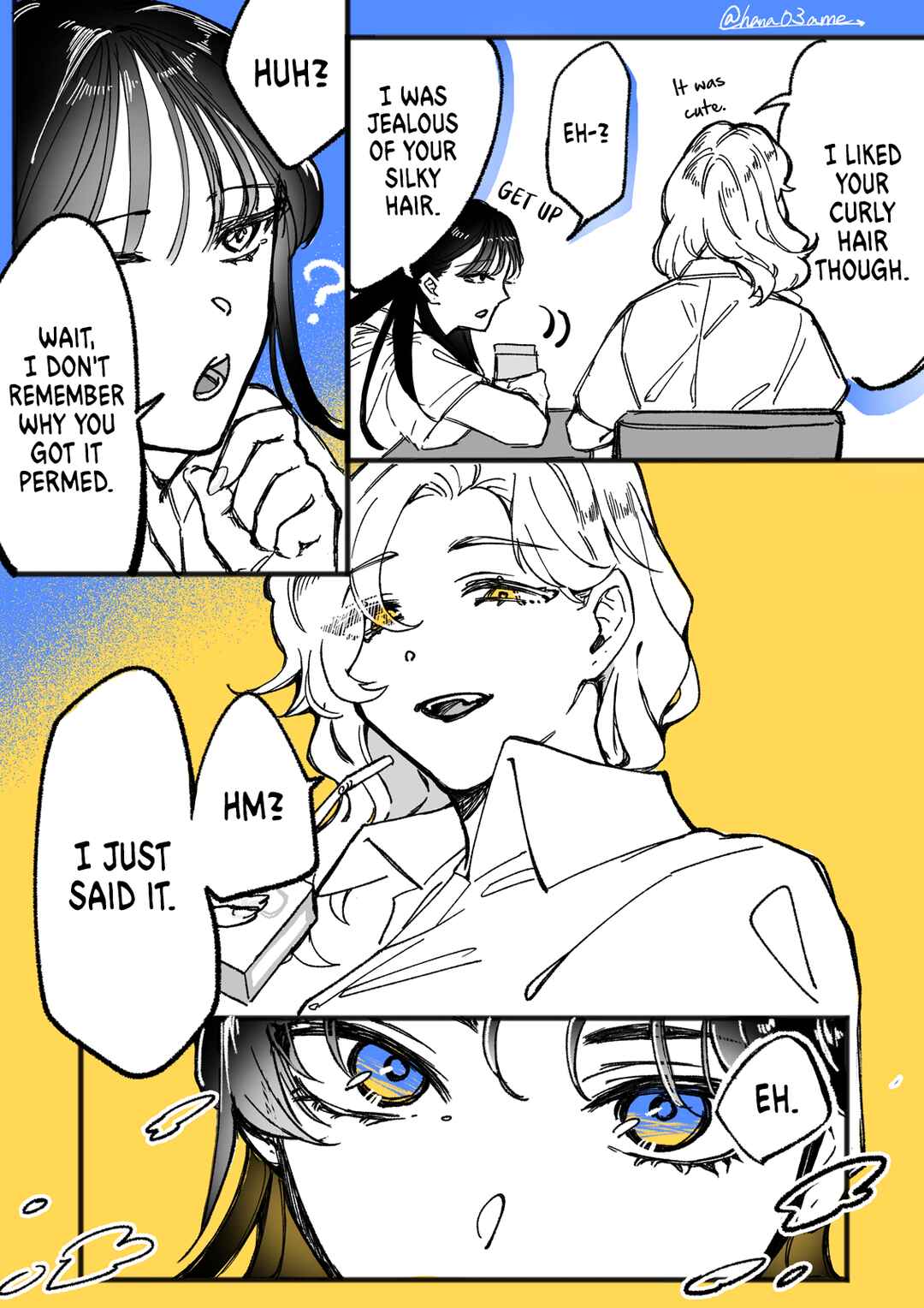 Page 3 Chapter 1 A Story About How She Grew Conscious of Her Childhood Friend