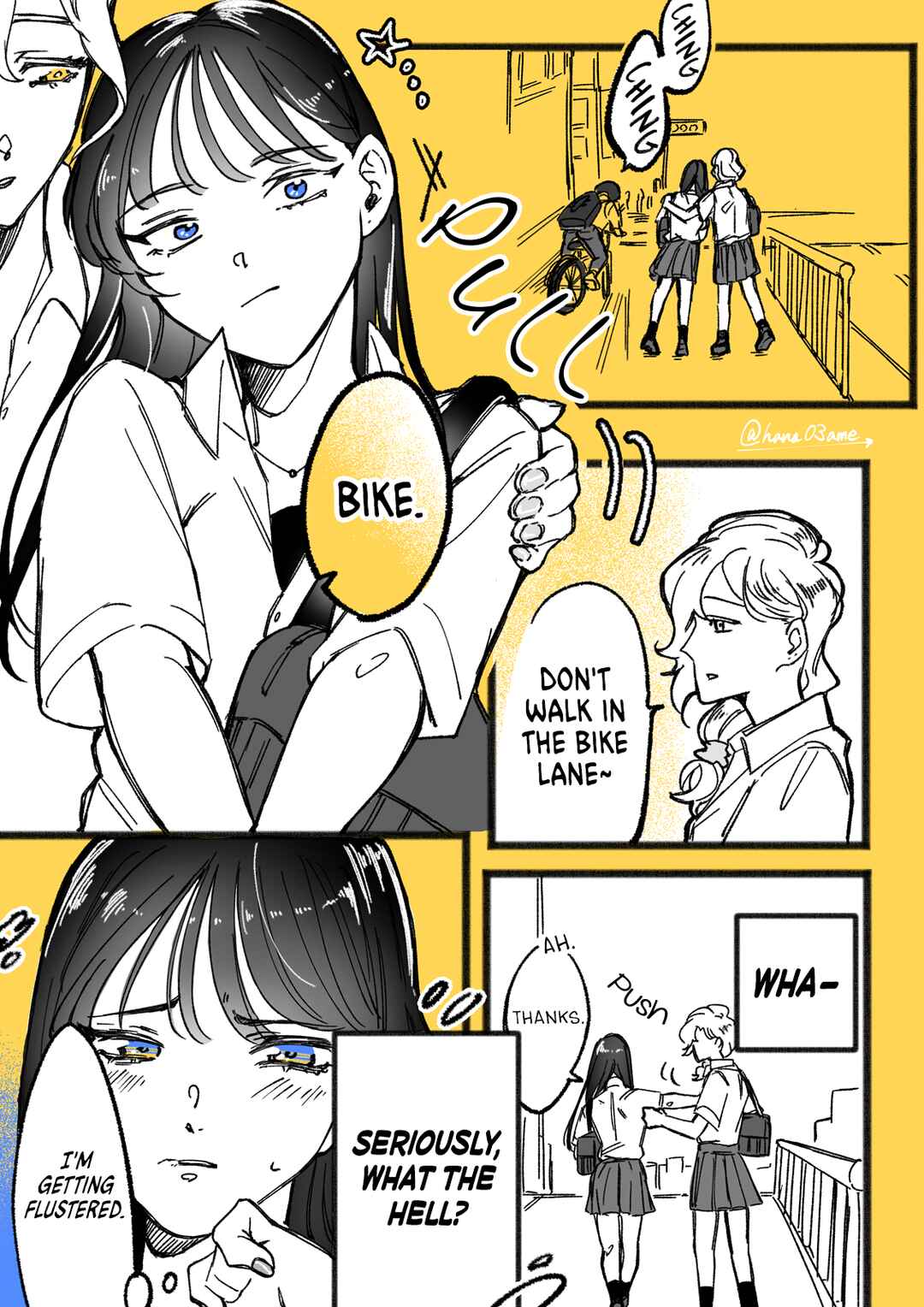 Page 3 Chapter 2 A Story About How She Grew Conscious of Her Childhood Friend