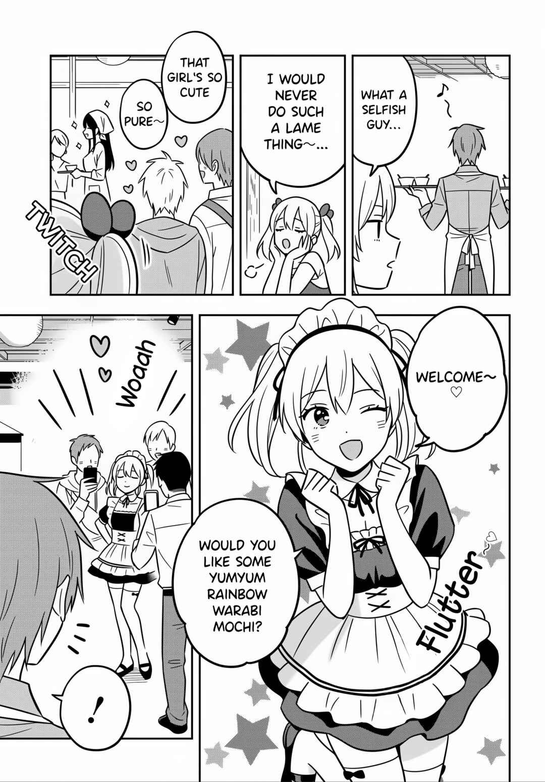 Page 5 Chapter 13.2 Inkya de Wotaku de Binbou Dakedo Bijin Ojou-sama ni Osaretemasu