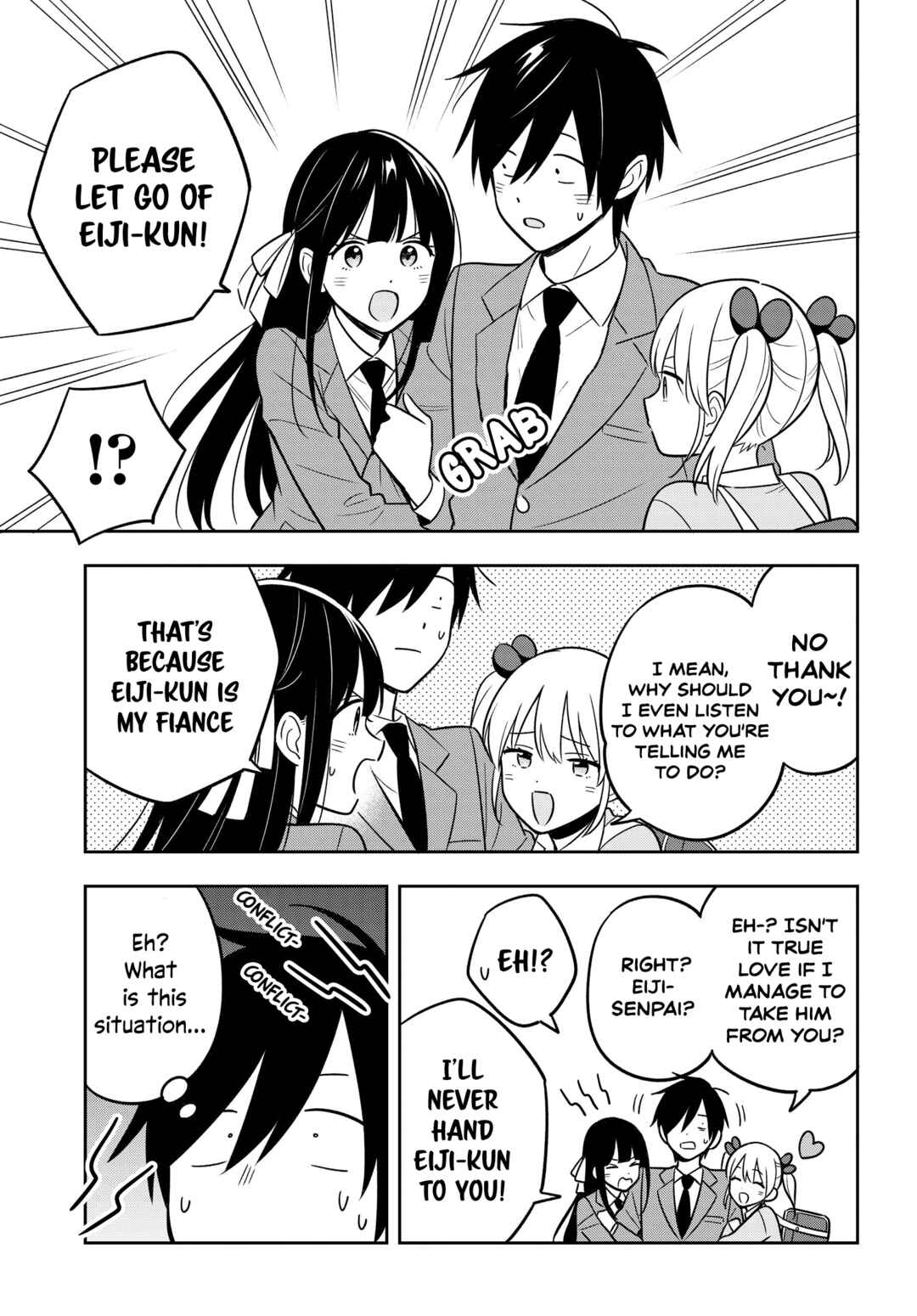 Page 4 Chapter 6 Inkya de Wotaku de Binbou Dakedo Bijin Ojou-sama ni Osaretemasu