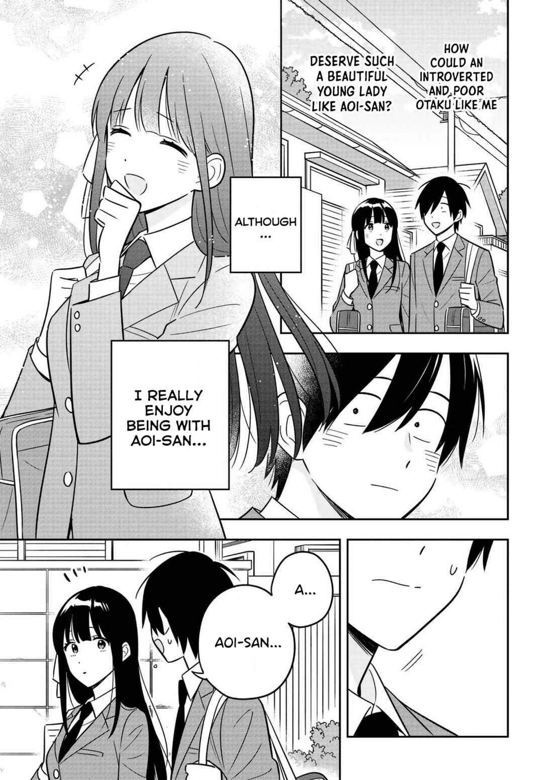 Page 3 Chapter 3.3 Inkya de Wotaku de Binbou Dakedo Bijin Ojou-sama ni Osaretemasu