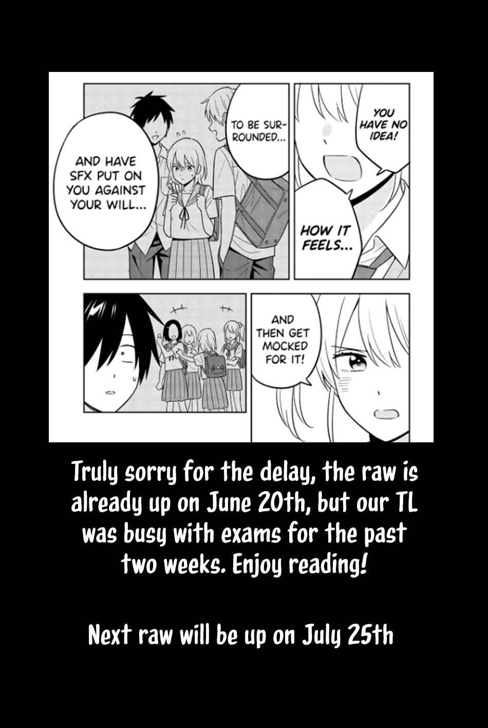 Page 15 Chapter 7.2 Inkya de Wotaku de Binbou Dakedo Bijin Ojou-sama ni Osaretemasu