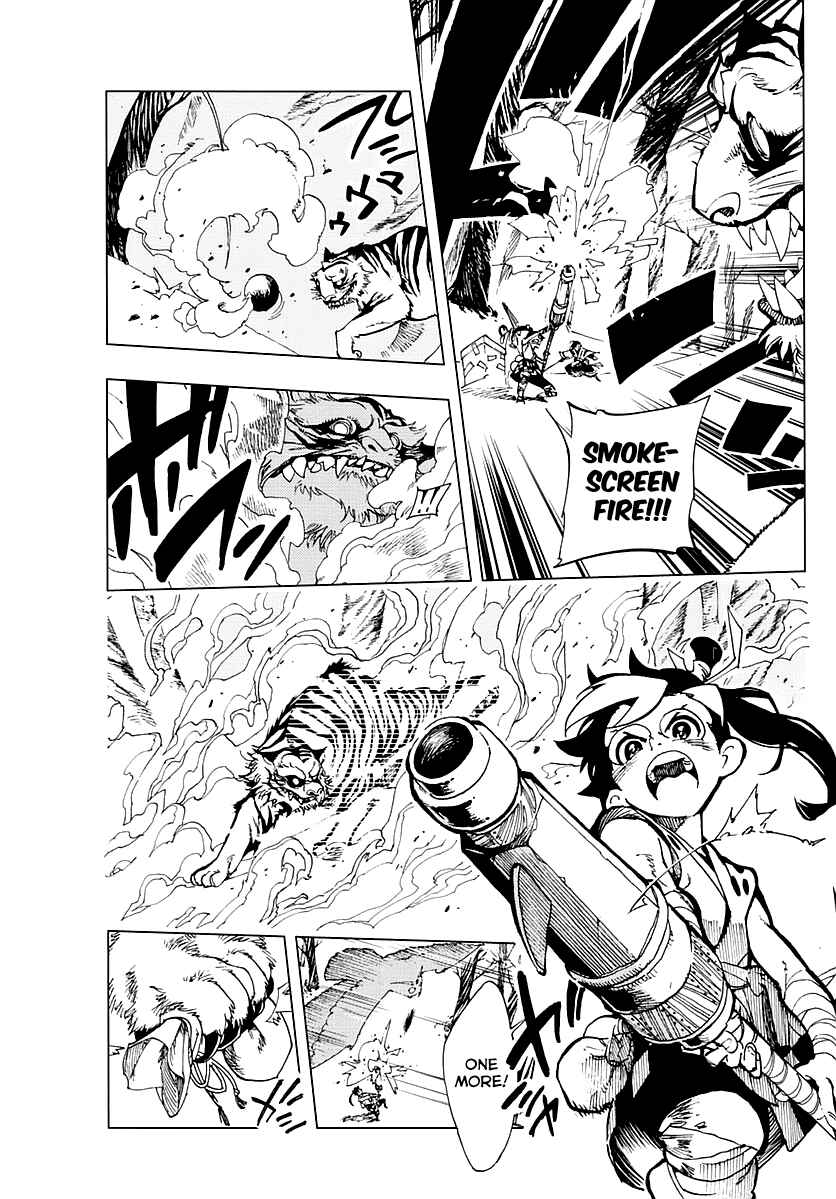 Page 35 Chapter 1 Tenshou no Quadrable