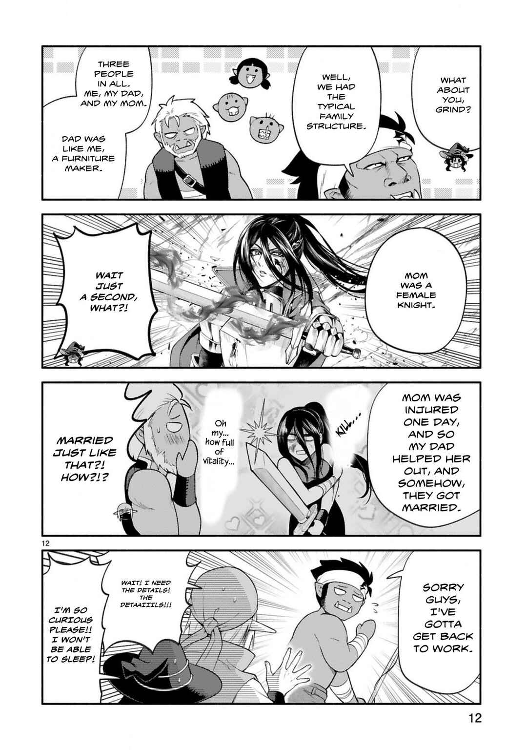 Page 12 Chapter 40 Dekoboko Majo no Oyako Jijou