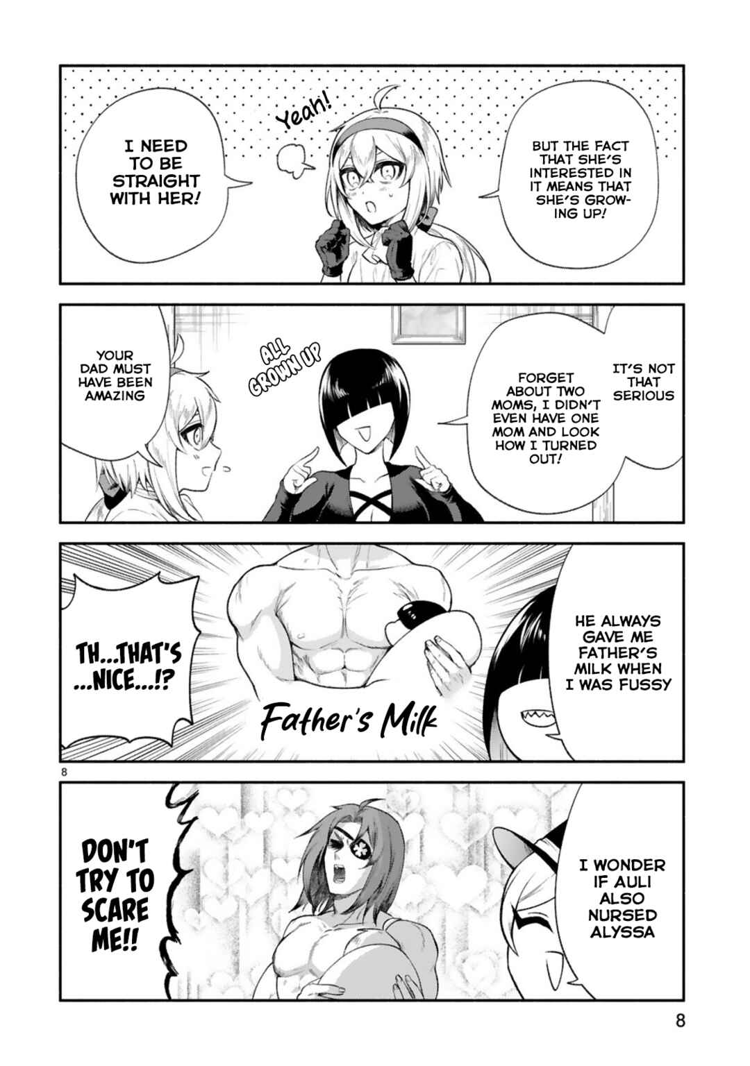 Page 8 Chapter 35 Dekoboko Majo no Oyako Jijou