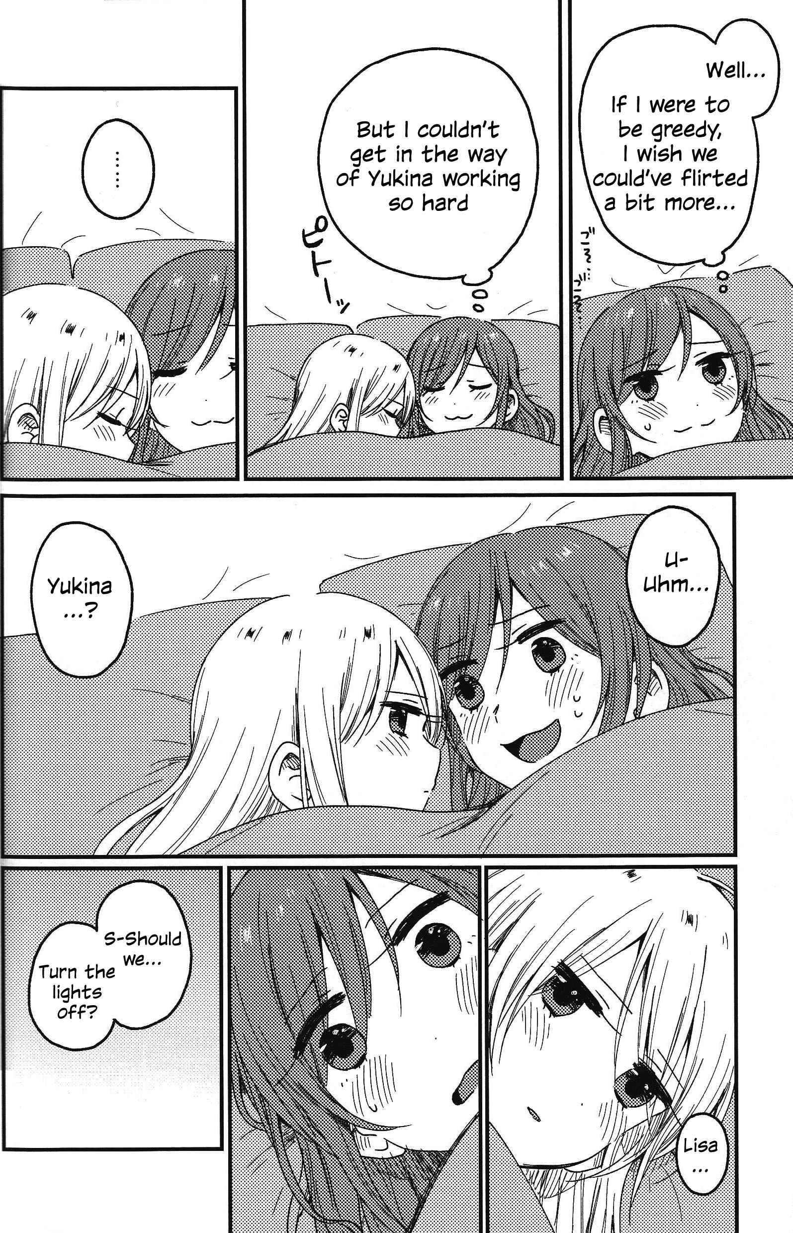 Page 28 Chapter Unknown_516b BanG Dream! - RisaYuki Happy Manga (Doujinshi)